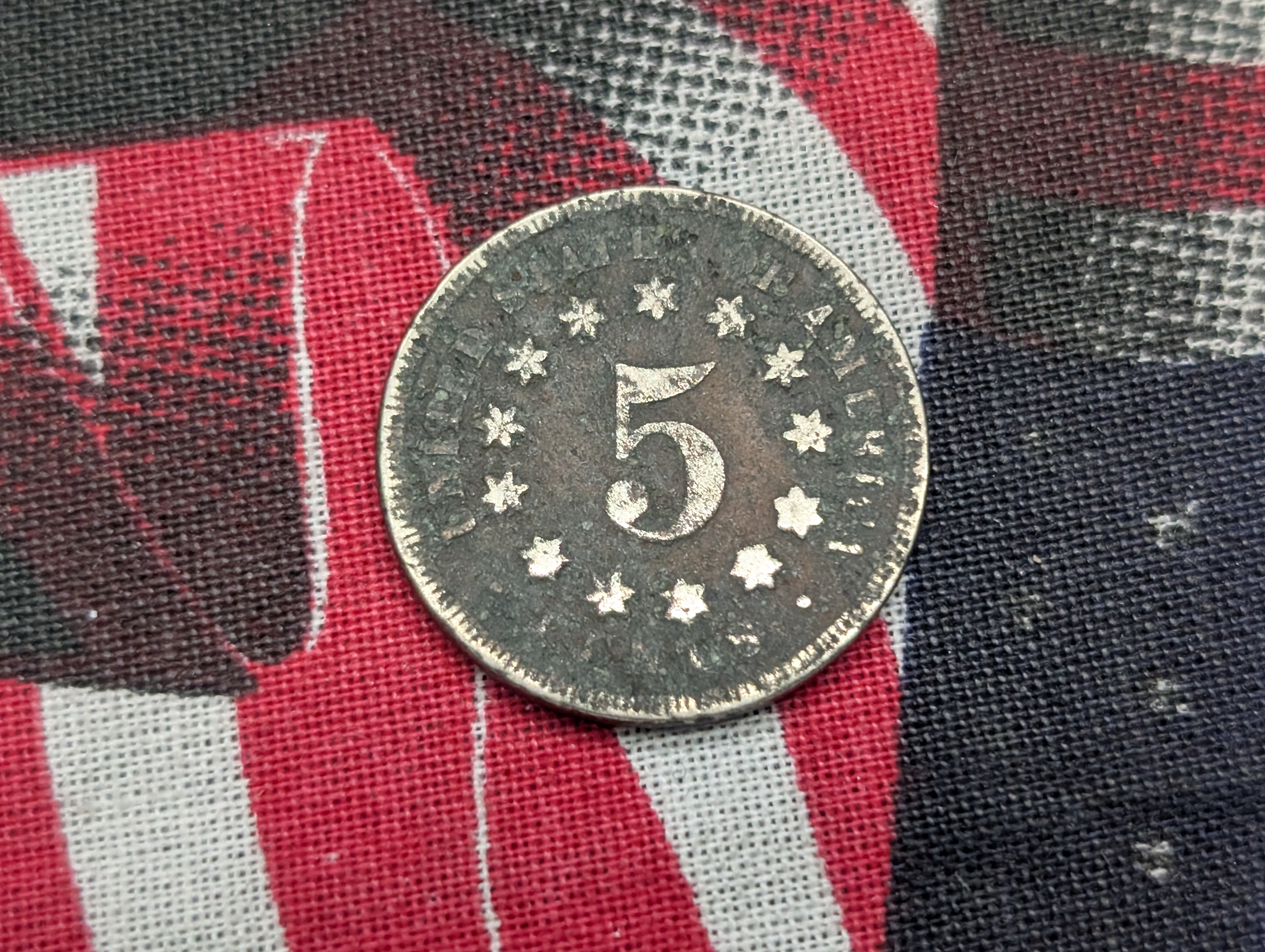 1869 Shield Nickel