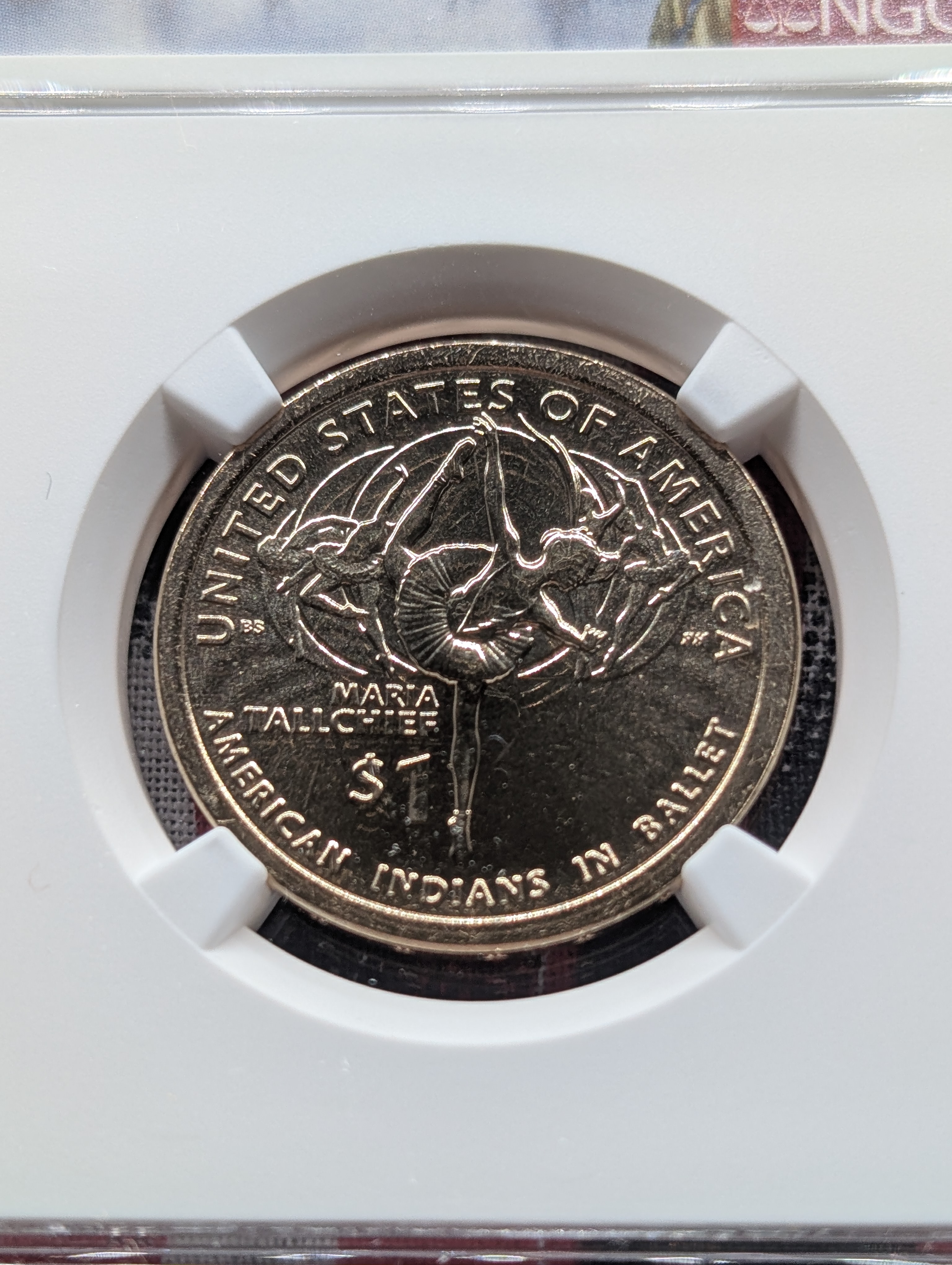 2023-D Native American (Maria Tallchief) Dollar - NGC MS69 - Early Release