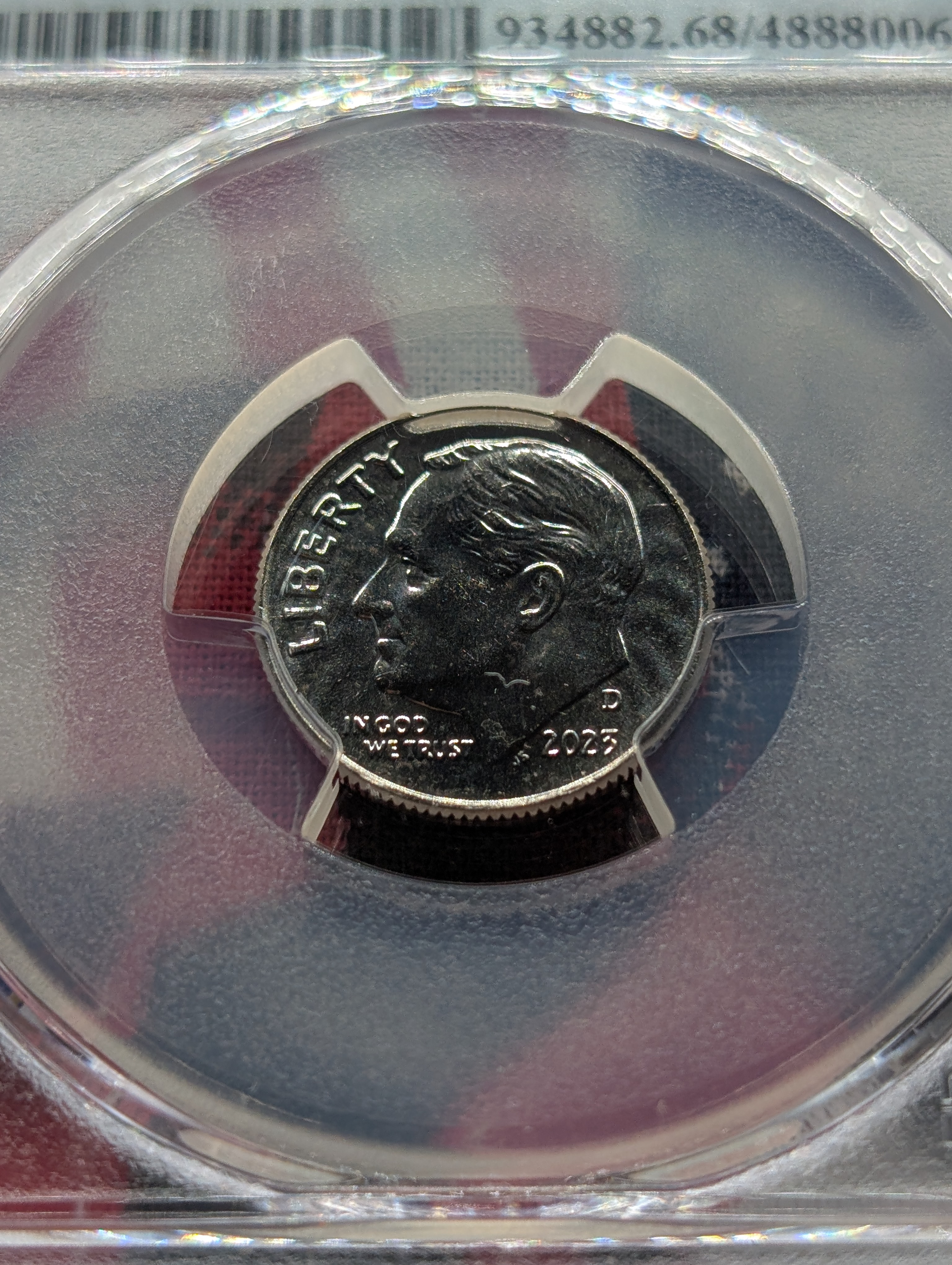 2023-D Roosevelt Dime - PCGS MS68 FB - Advanced Release