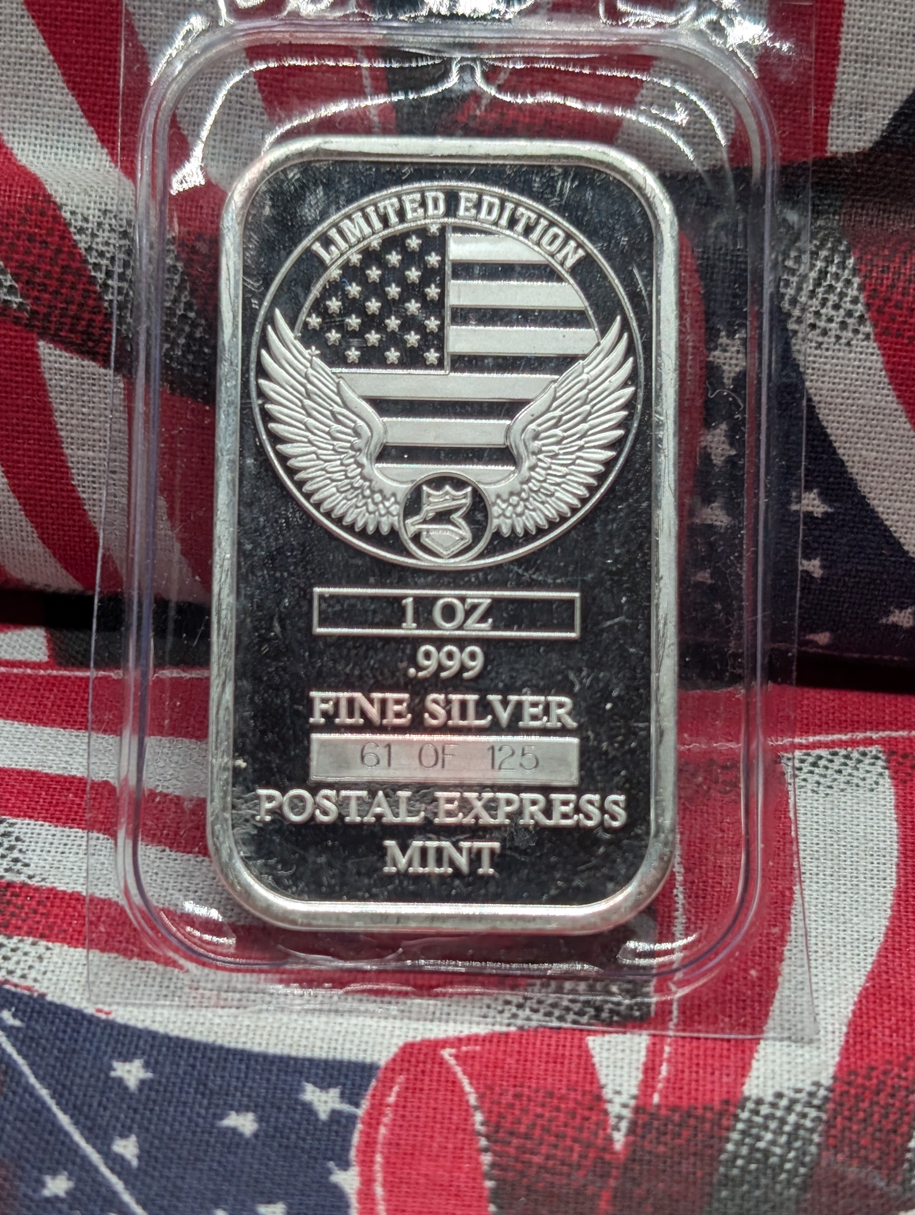 1 Oz. .999 FINE SILVER Mad Scientist Laboratory Designed Art Bar - Only 125 Made