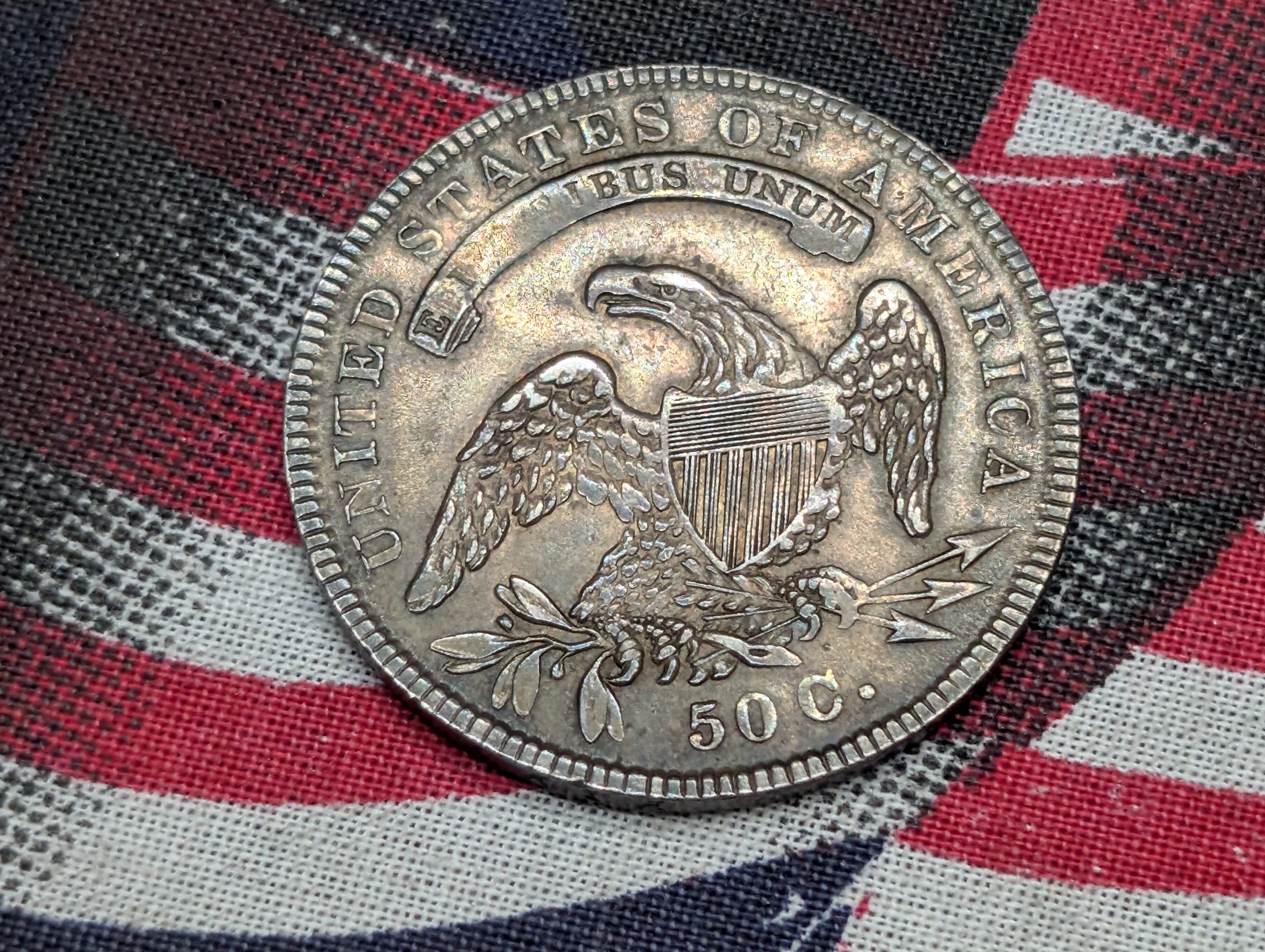 1834 Capped Bust Silver Half Dollar