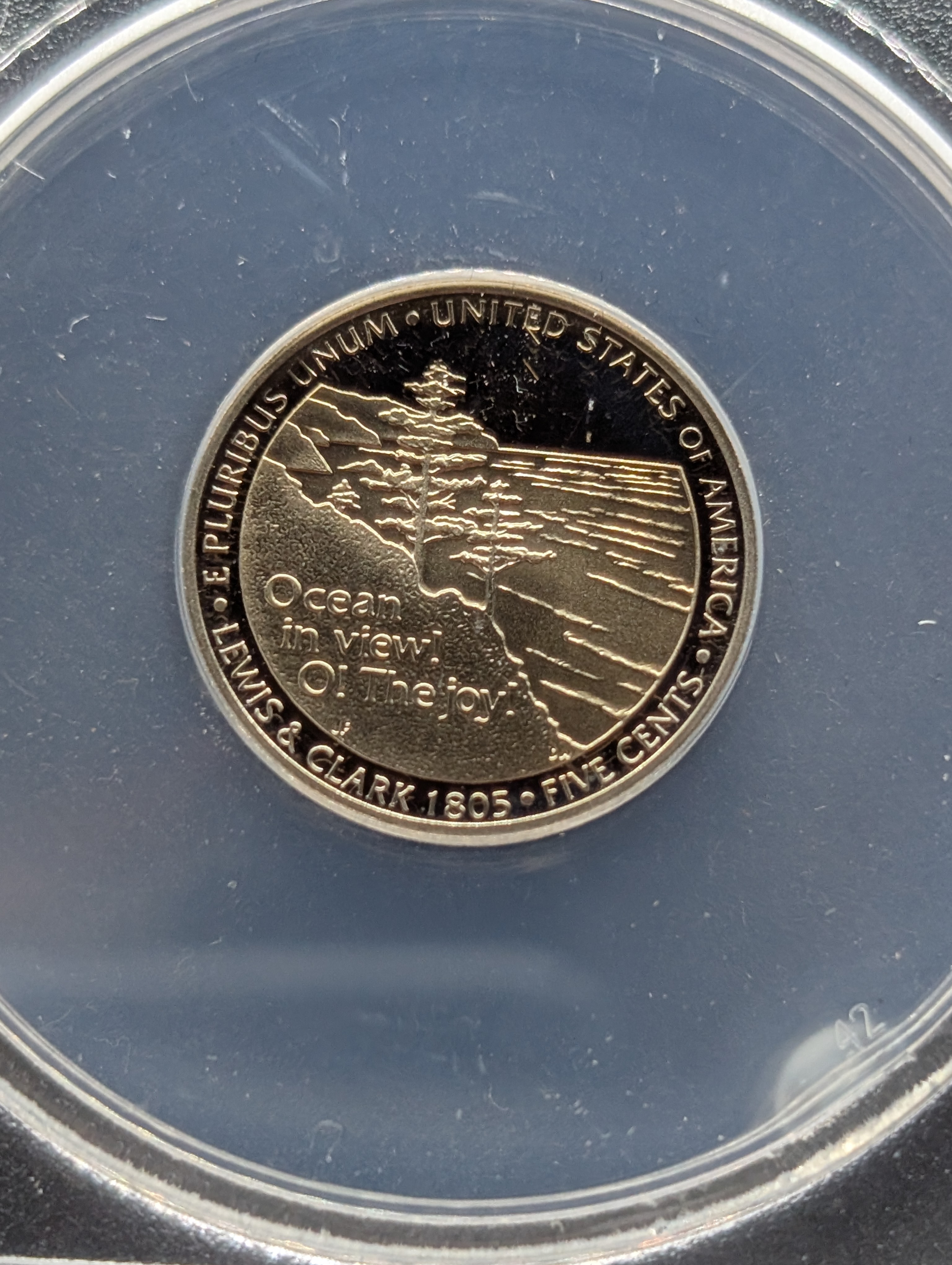 (4) 2004-S & 2005-S PROOF Jefferson Westward Journey Nickels - All ANACS Cert. PR70 DCAM (Keel Boat & Peace Medal, American Bison & Ocean in