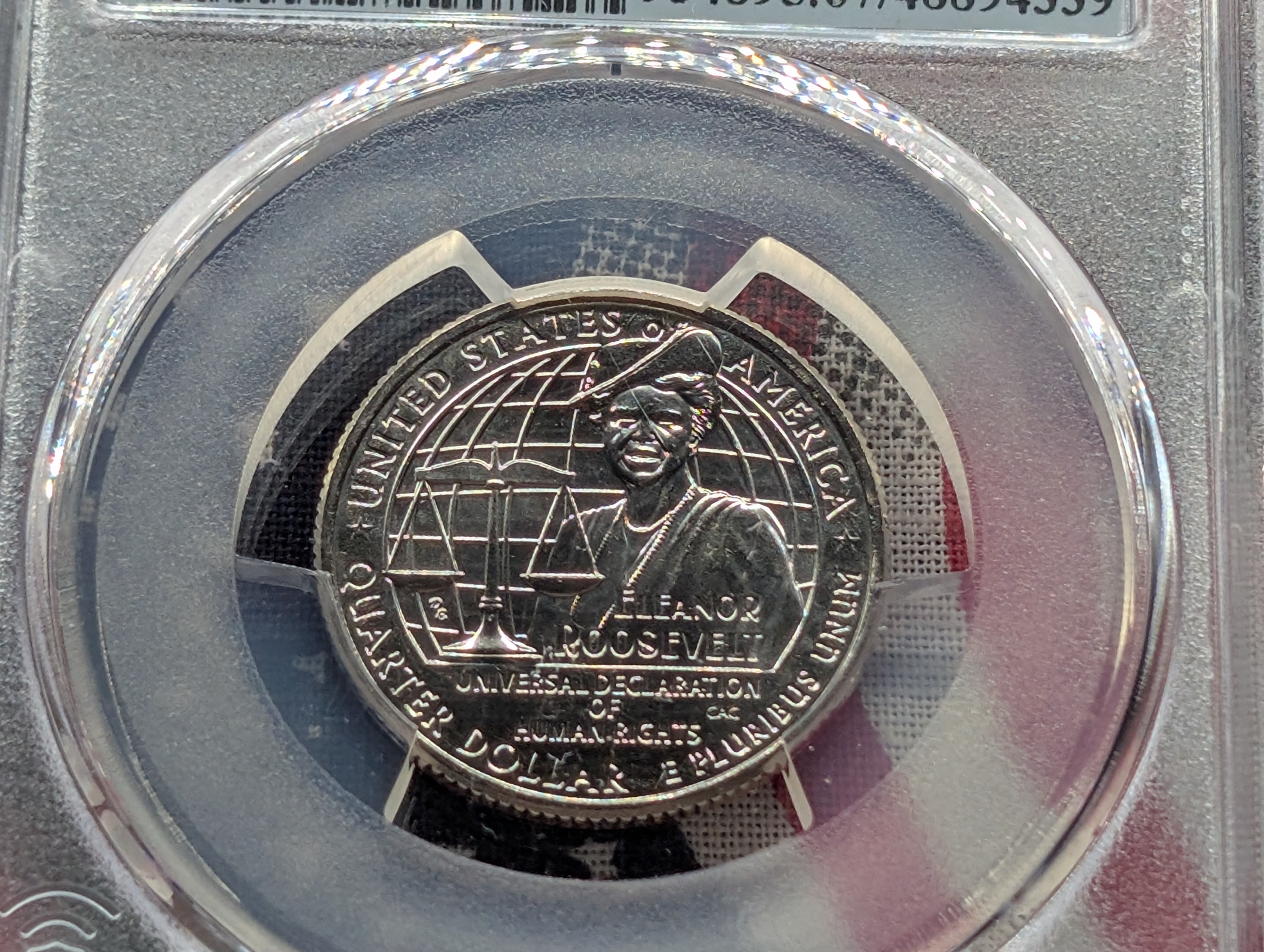 2023-P Eleanor Roosevelt Quarter - PCGS MS67 - Advanced Release
