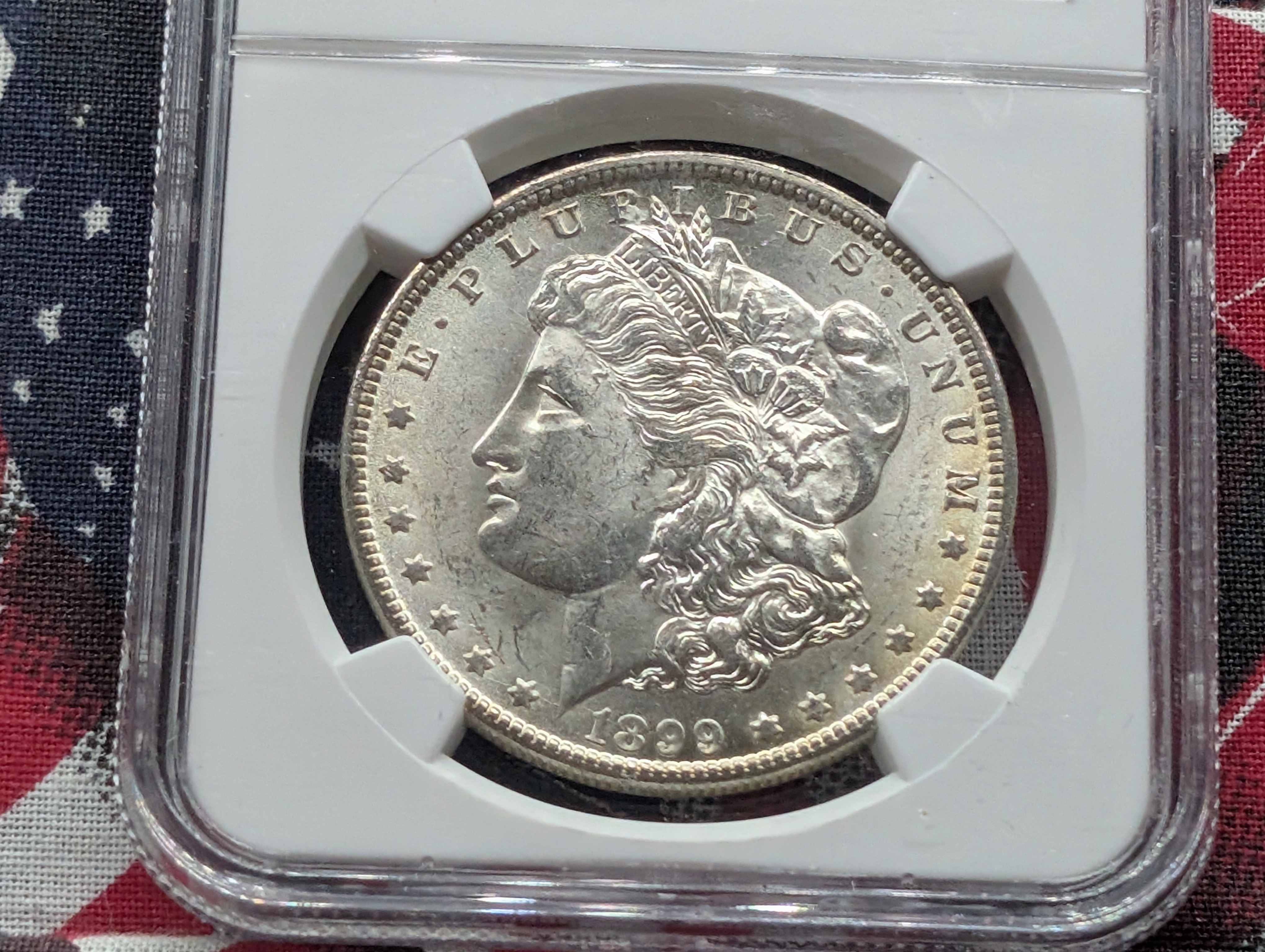 1899-O Morgan Silver Dollar - NGC MS63