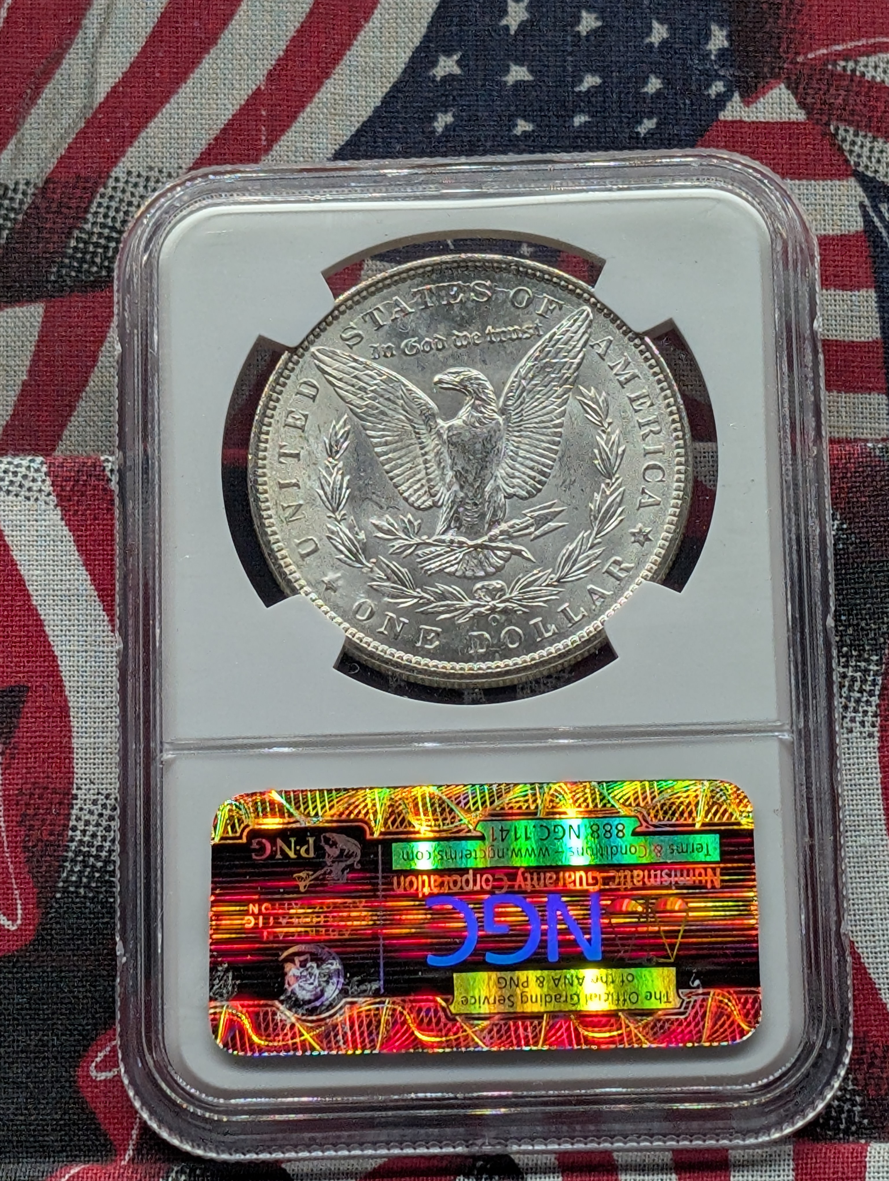 1899-O Morgan Silver Dollar - NGC MS63