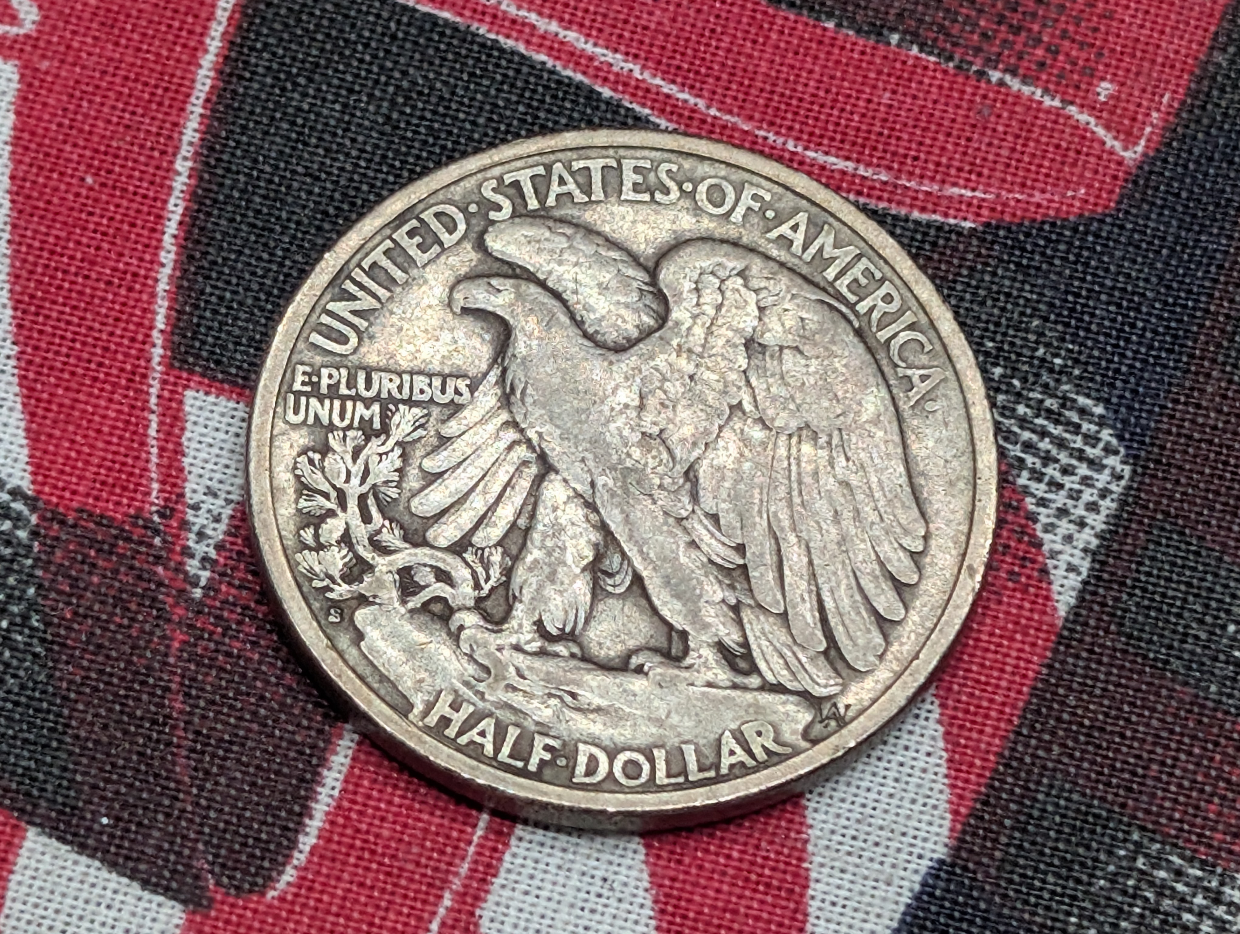 1919-S Walking Liberty 90% Silver Half Dollar
