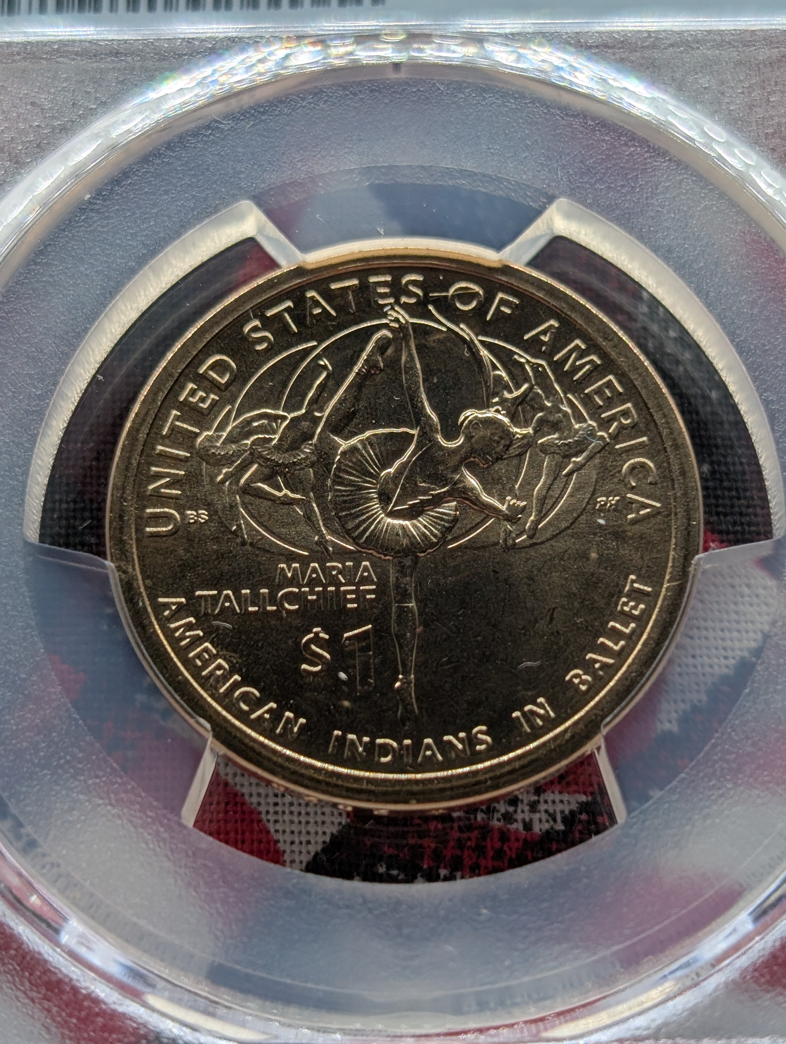 2023-P Native American (Maria Tallchief) Dollar - PCGS MS66 Position B - First Strike