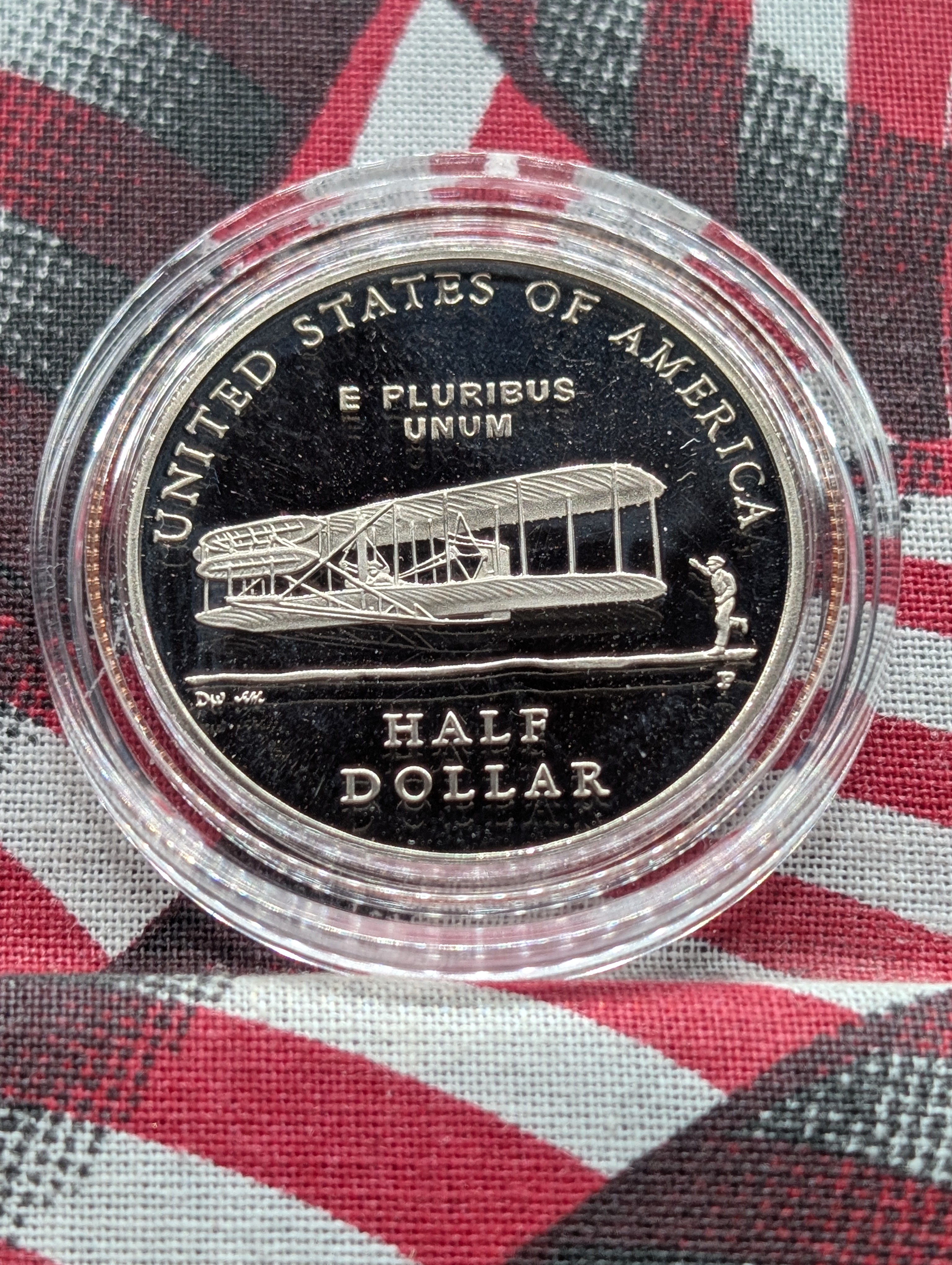 2003-P PROOF Wright Monument Commemorative Half Dollar in Government Capsule