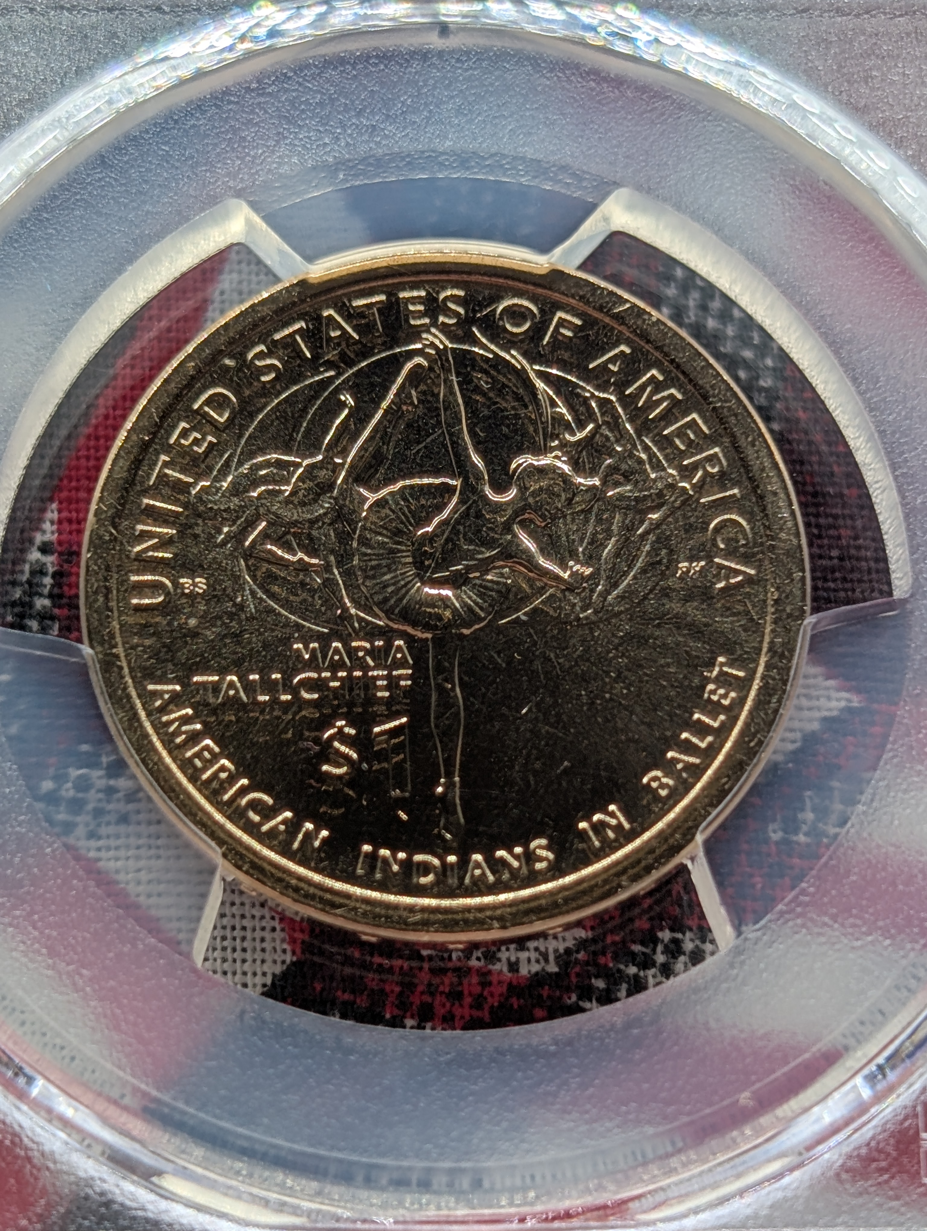 2023-D Native American (Maria Tallchief) Dollar - PCGS MS66 Position A - First Strike
