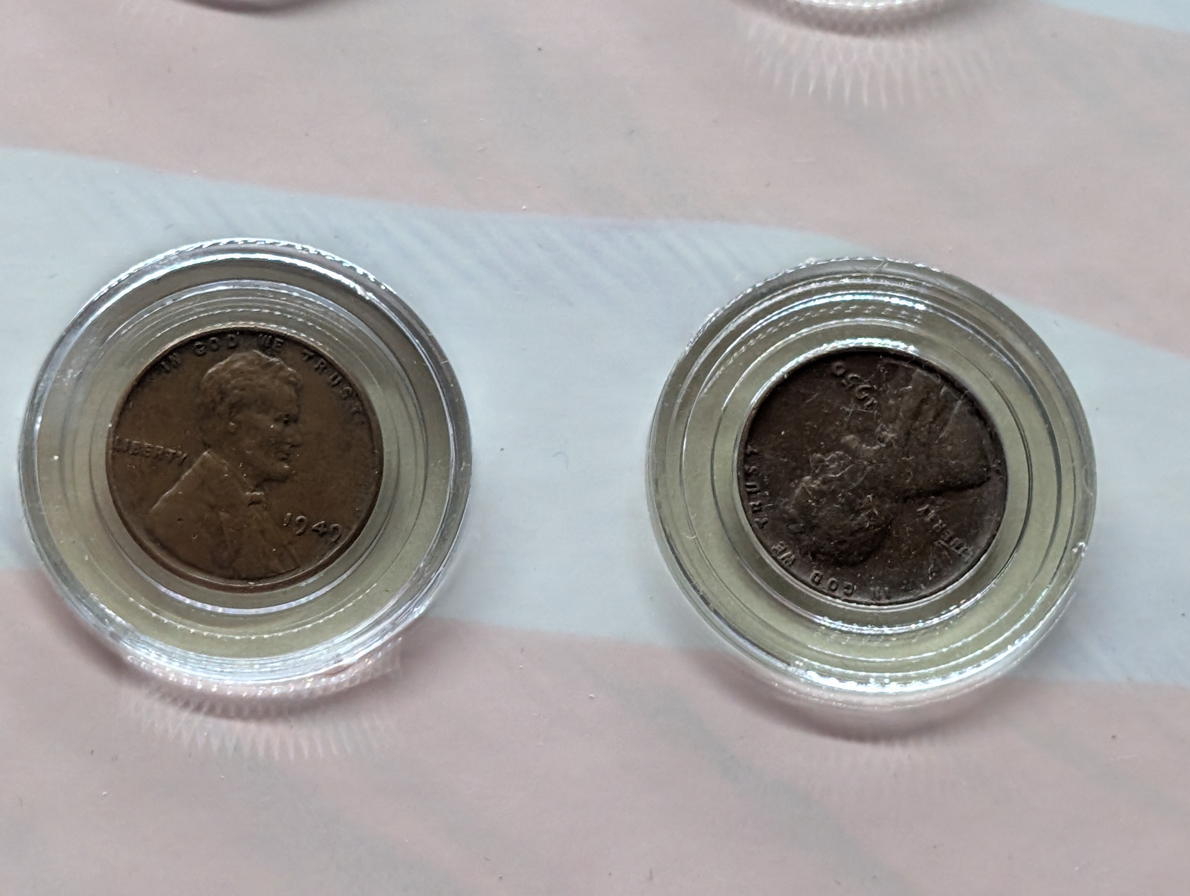 The Life of The Lincoln Cent Collection in Information Display - 1909 to 1958 Lincoln Wheat Cents