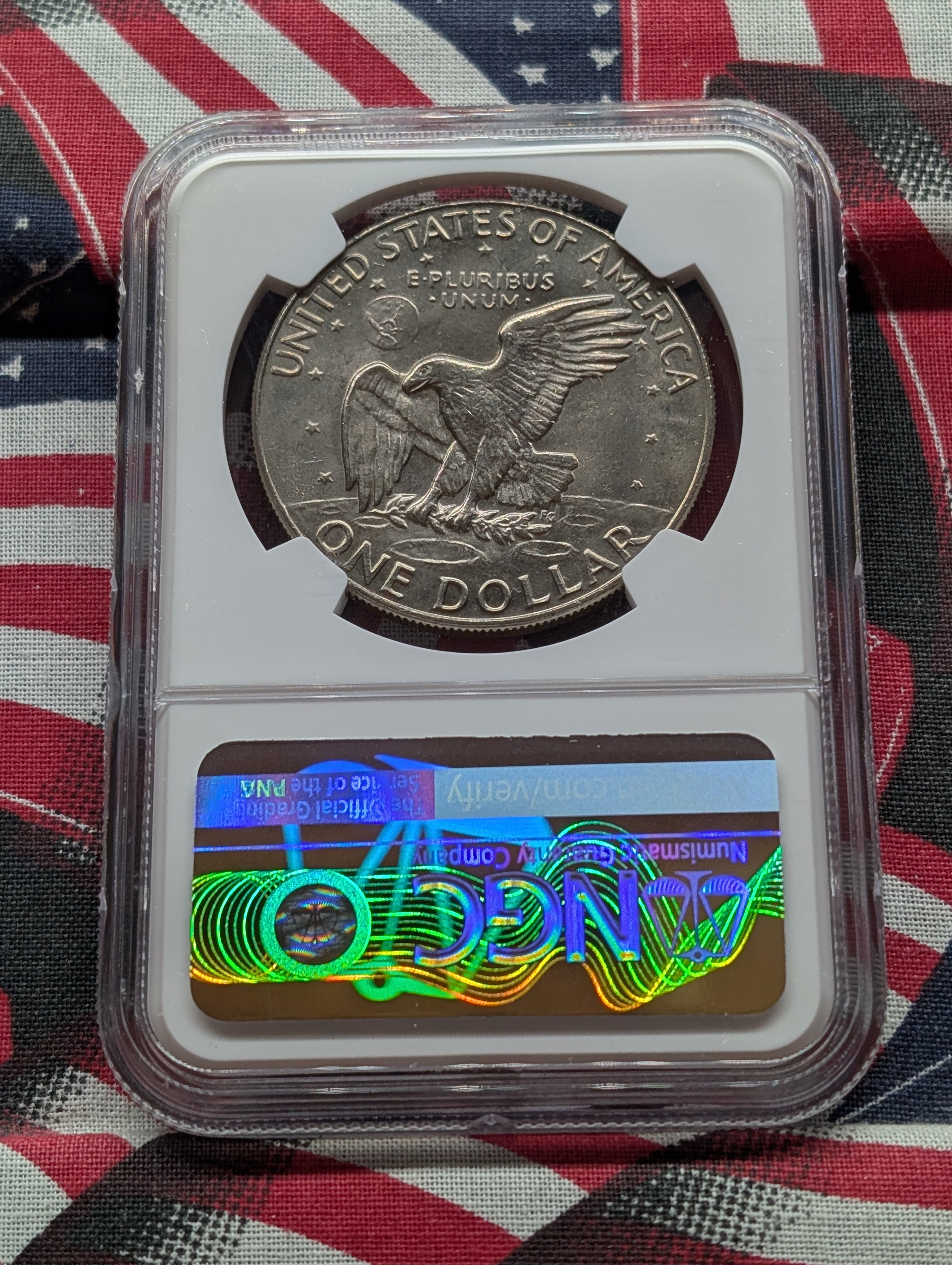 1978-D Eisenhower Dollar - NGC MS65