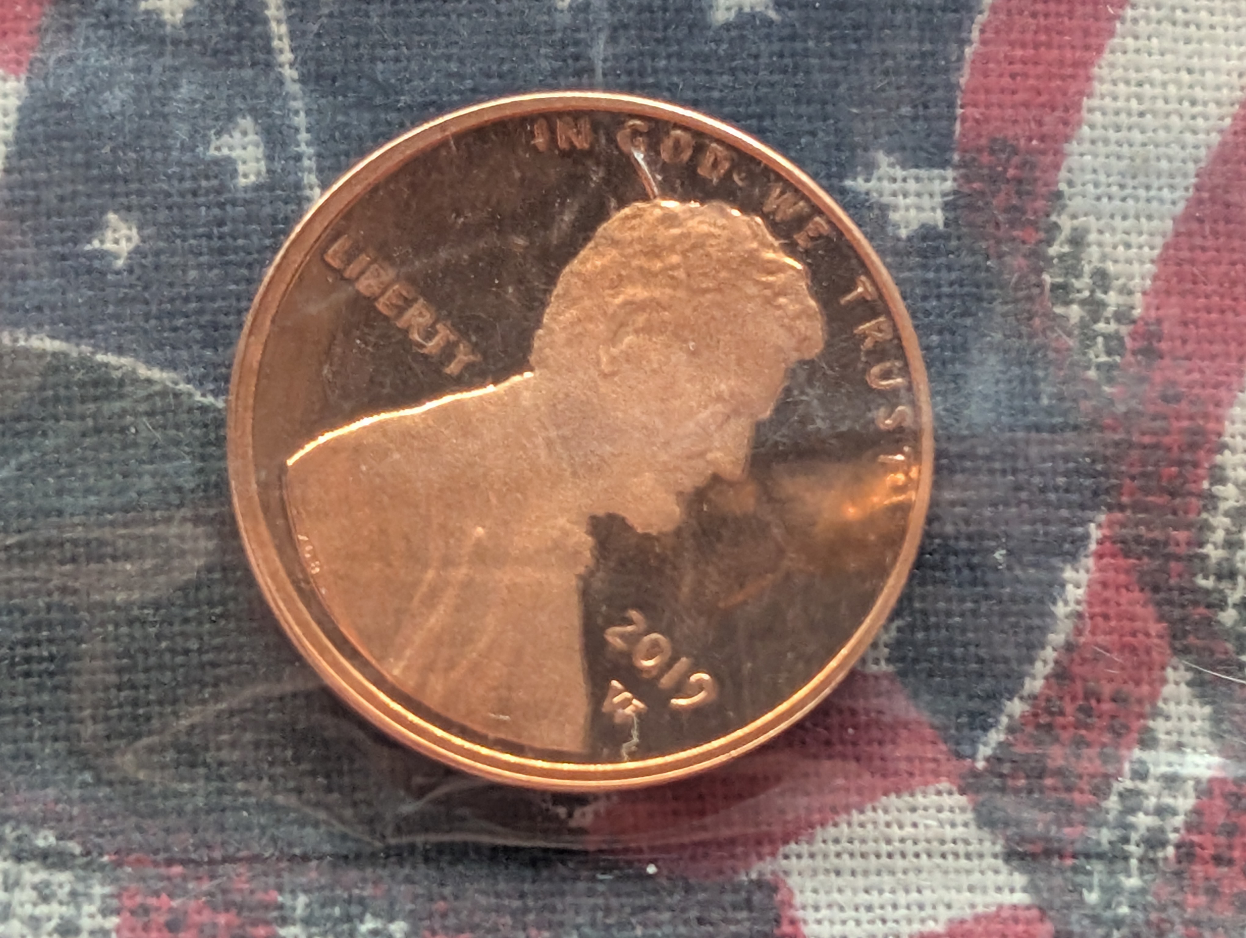 2019-W PROOF Lincoln Shield Cent