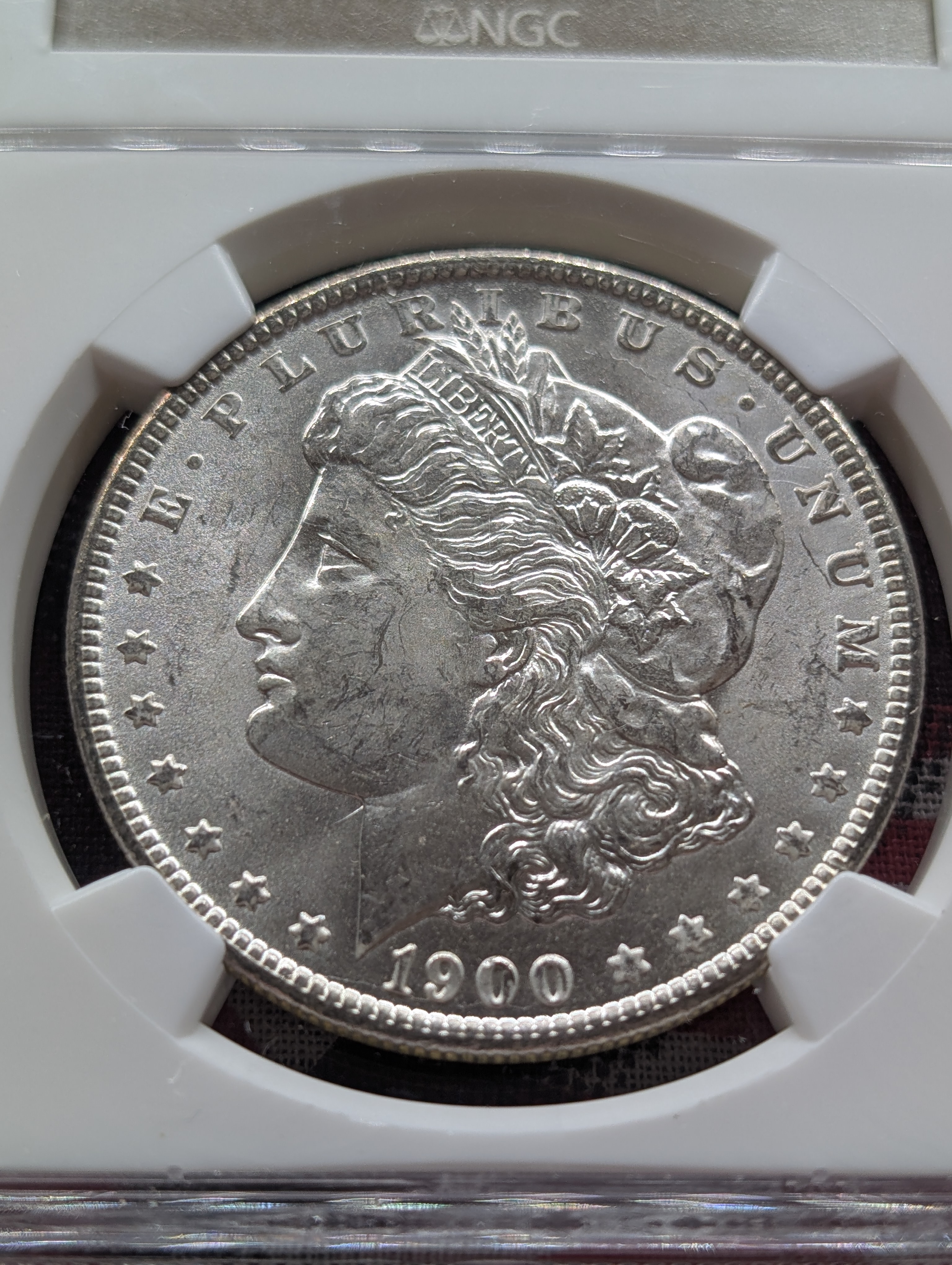 1900-O Morgan Silver Dollar - NGC MS63
