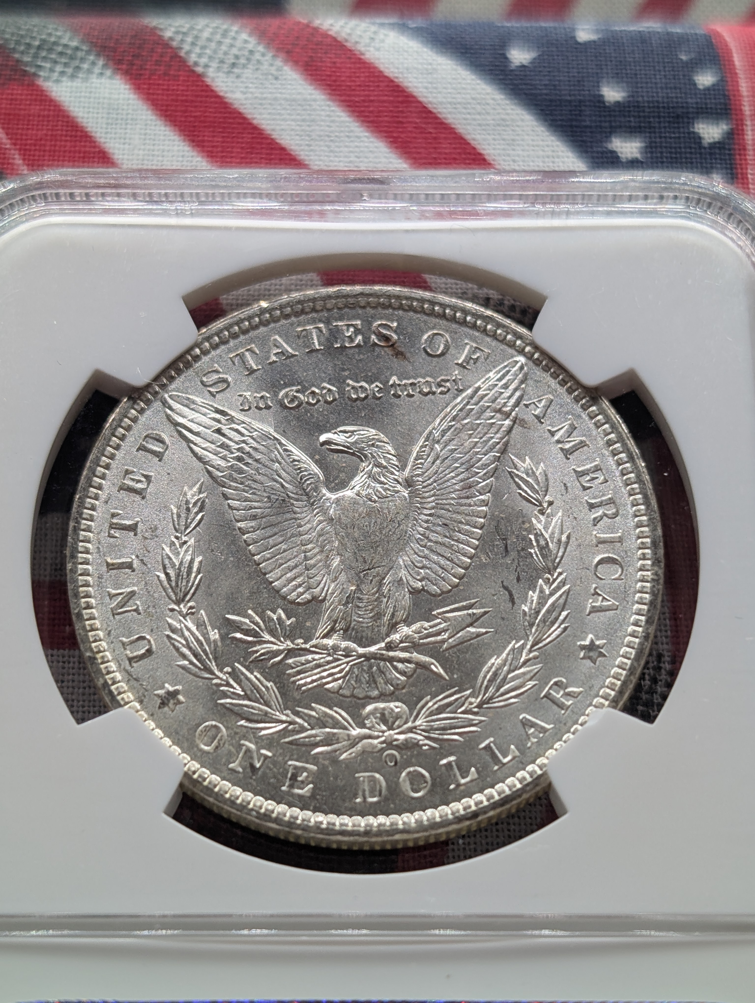 1900-O Morgan Silver Dollar - NGC MS63