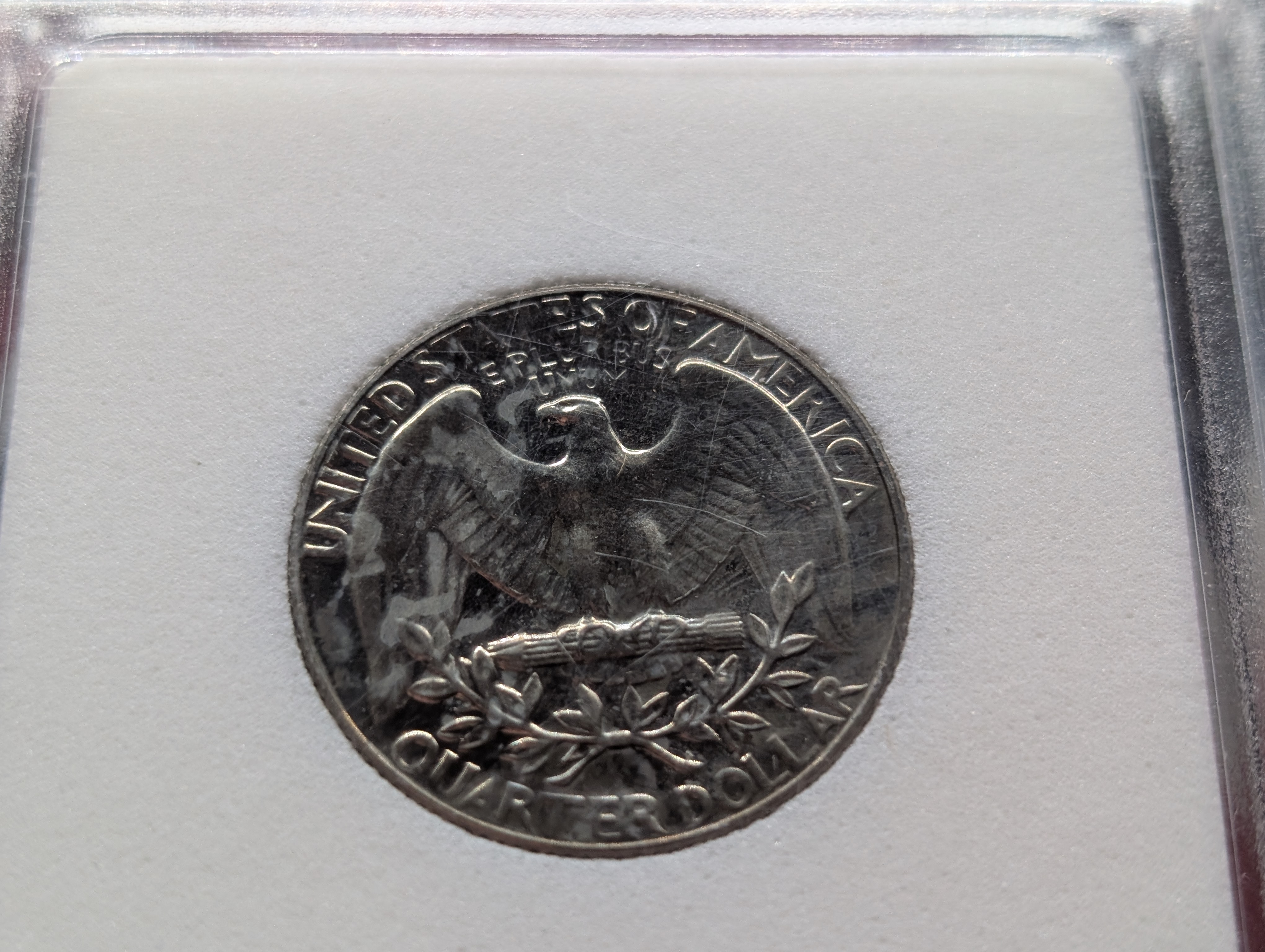 1974-S Washington Quarter - Slabbed International Numismatic Bureau - GEM PROOF