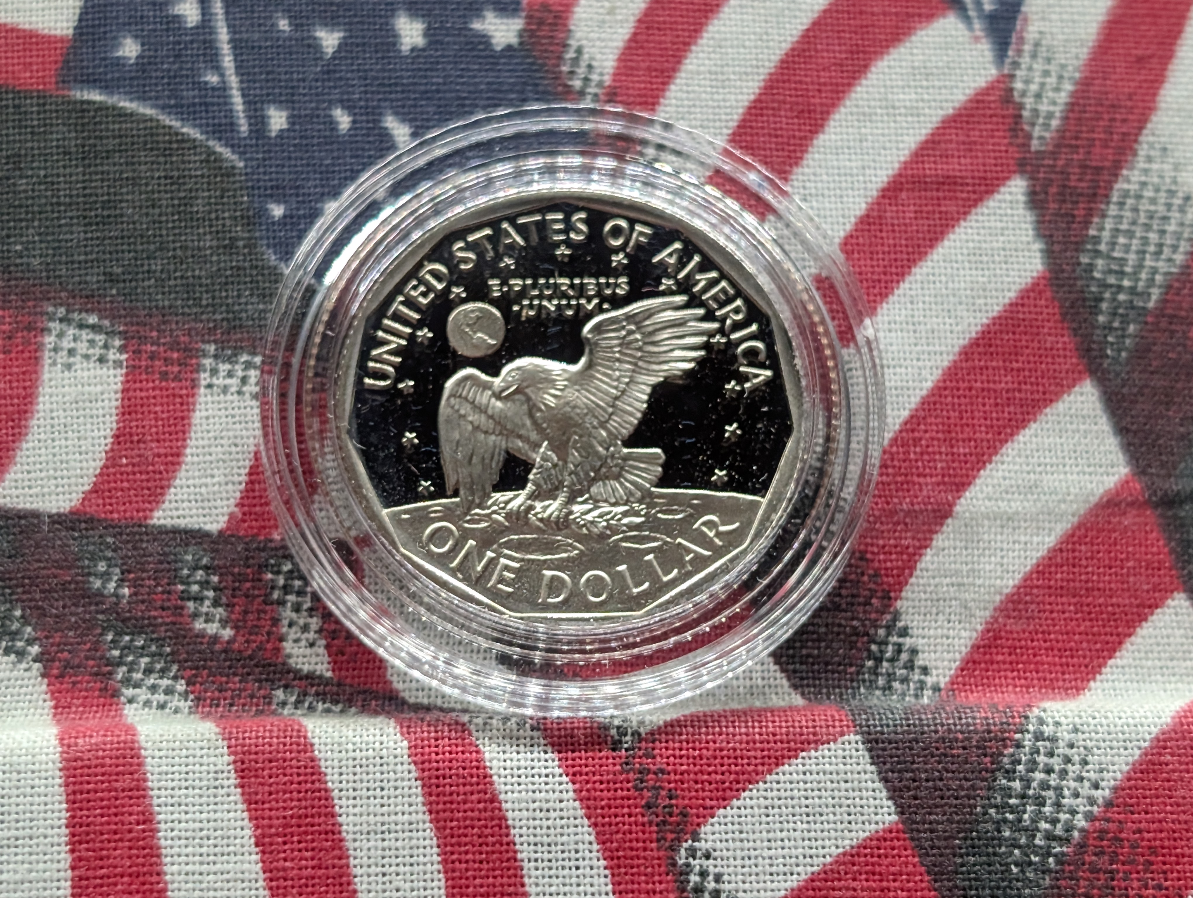1999-P PROOF Susan B. Anthony Dollar in OGP w/ COA