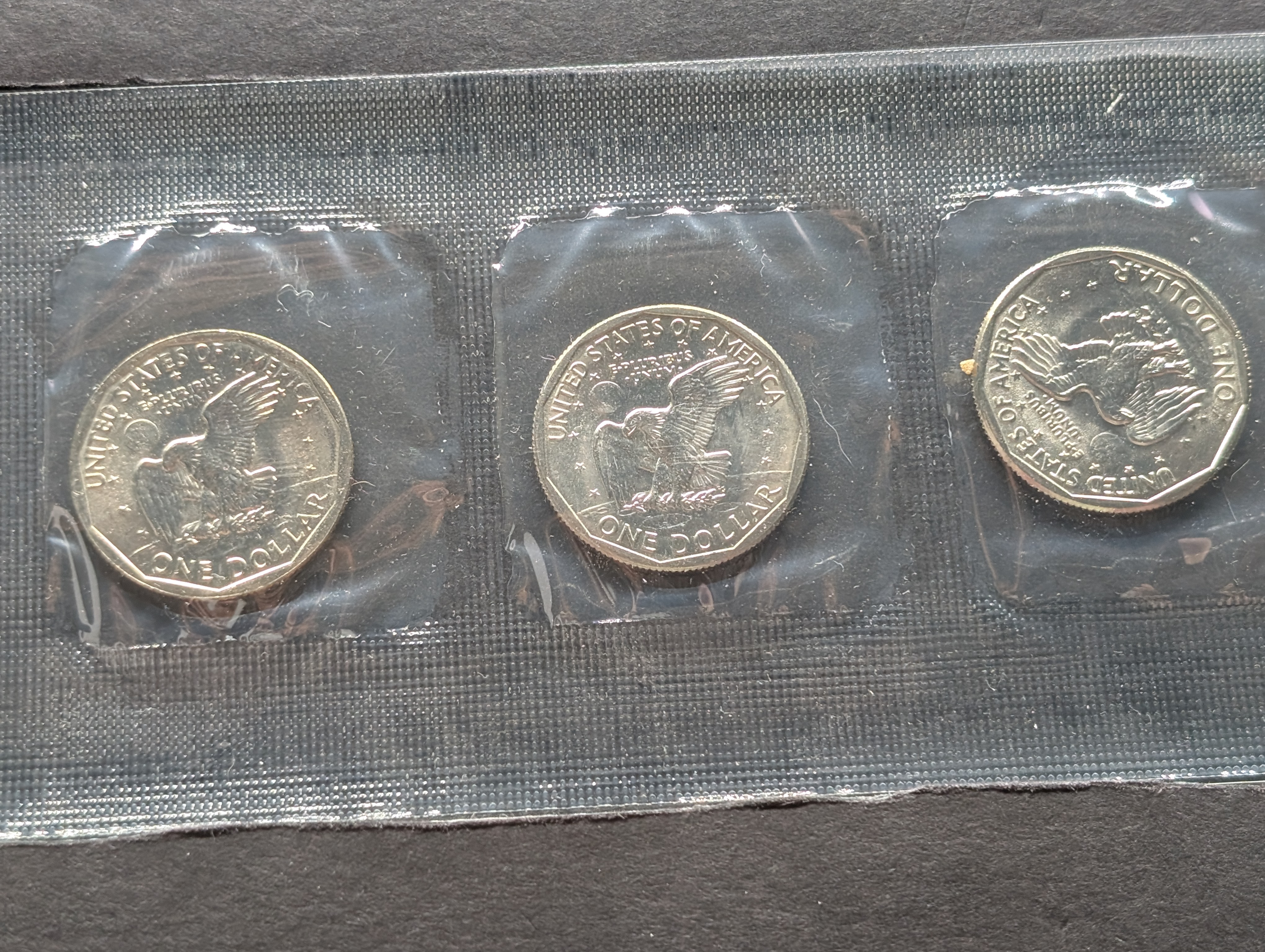 1979-P, D, & S Susan B. Anthony Dollar Souvenir Set