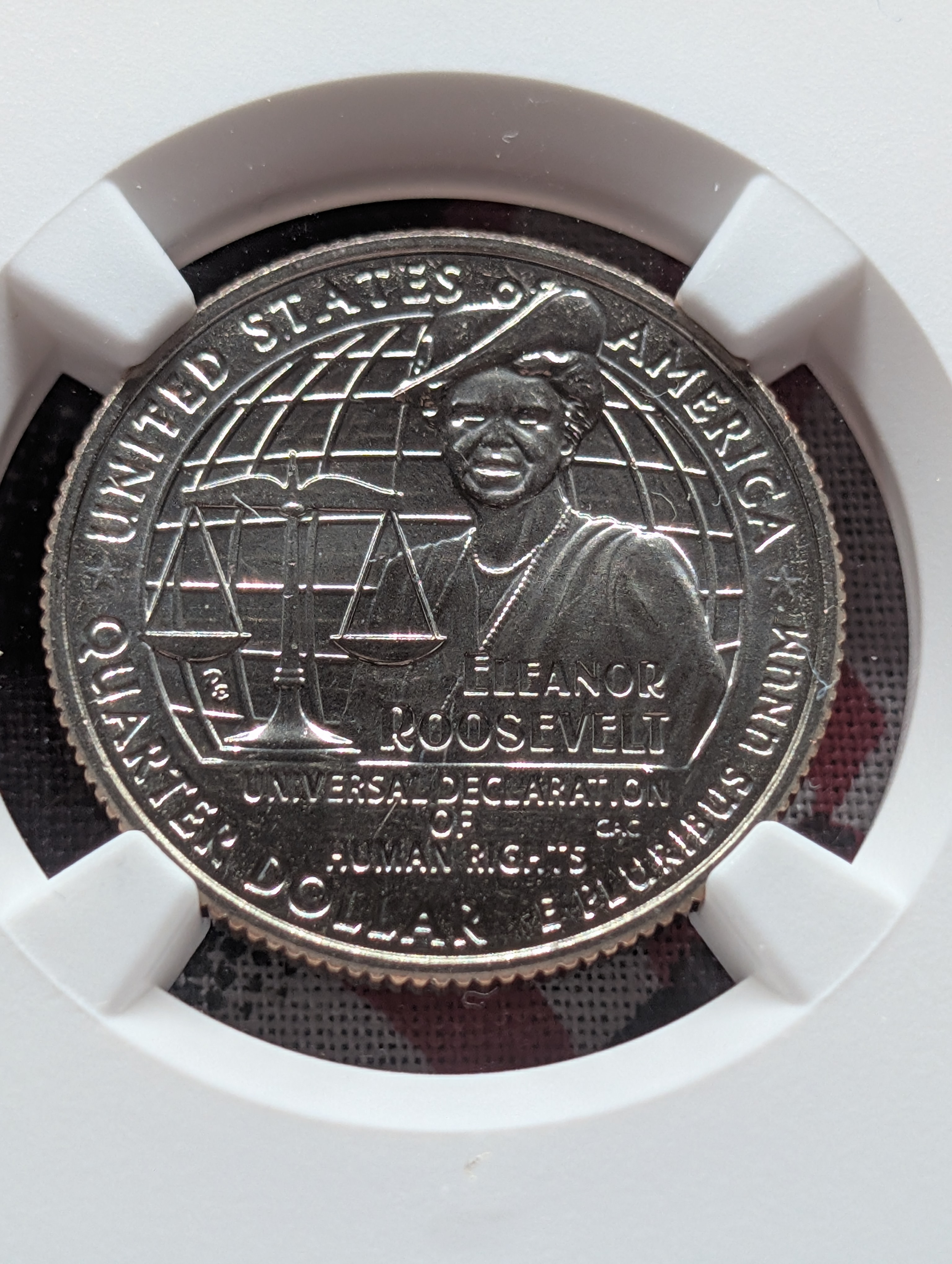 2023-D Eleanor Roosevelt Quarter - NGC MS68 - Early Release