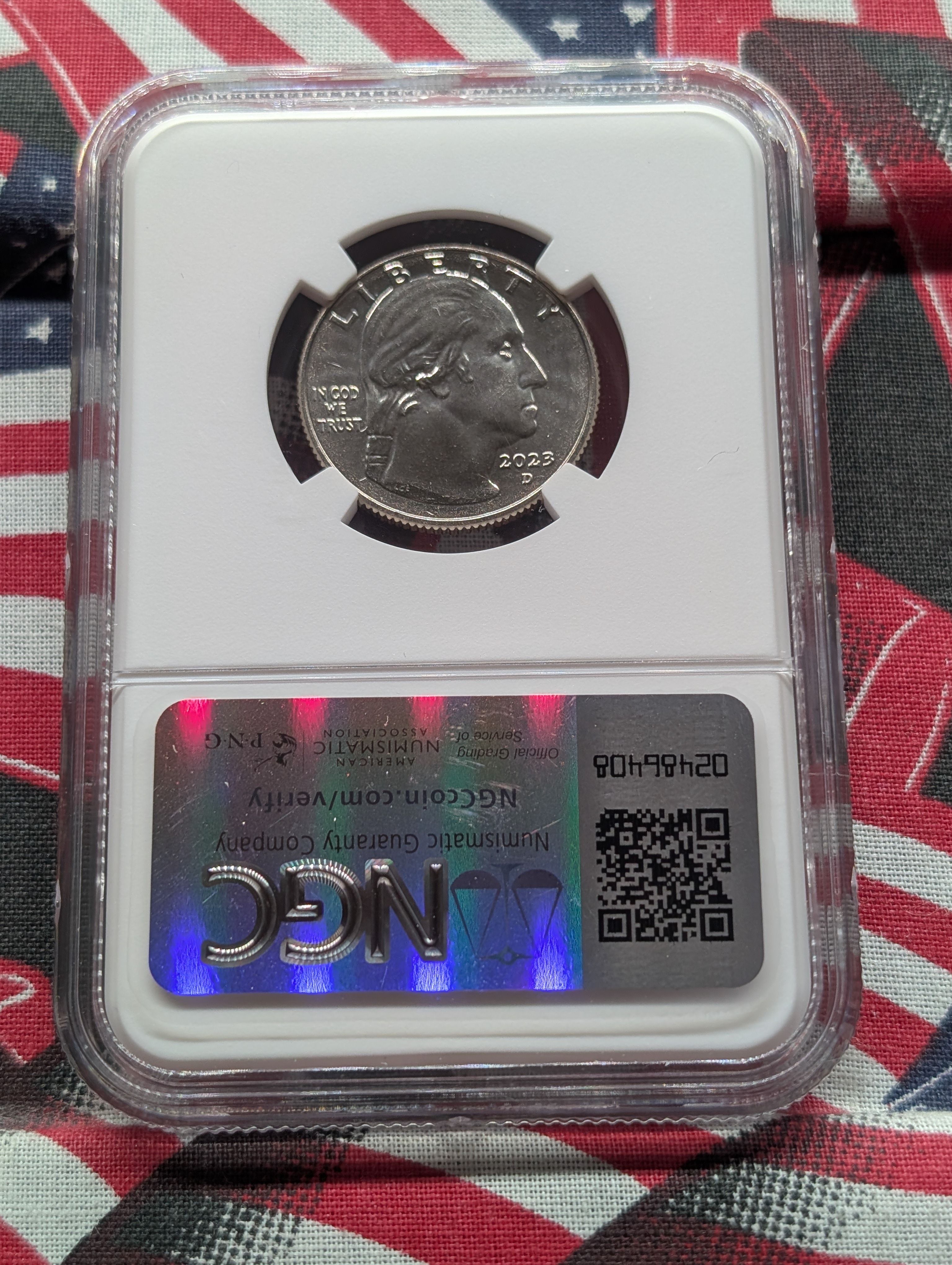 2023-D Eleanor Roosevelt Quarter - NGC MS68 - Early Release