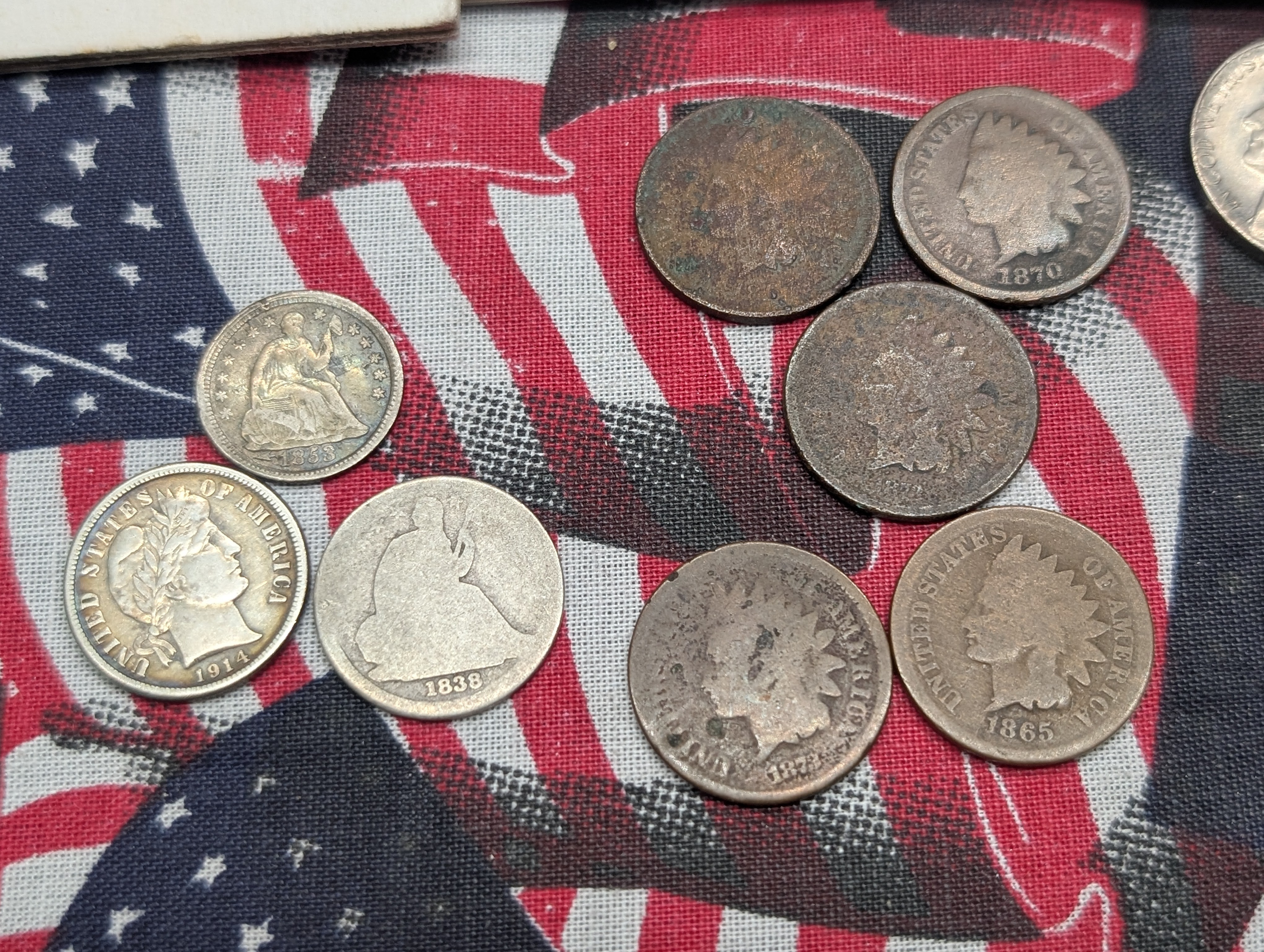 HUGE!! Collection of Various Vintage & Modern U.S. Coin, Currency & Tokens - Includes 1/1000th Oz. 24k GOLD Texas Goldback