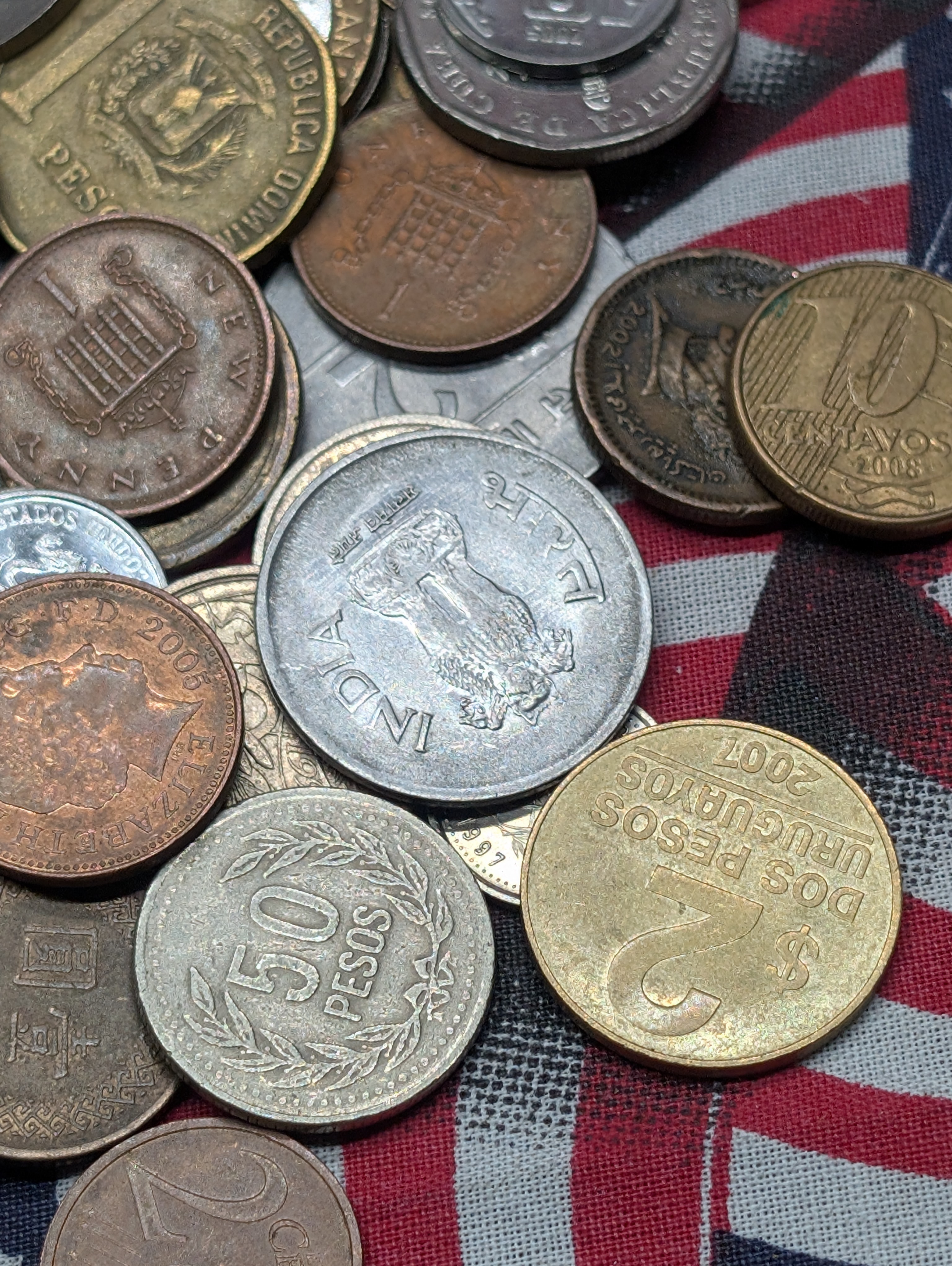 1.6 Lbs. of Various Vintage & Modern World Coins