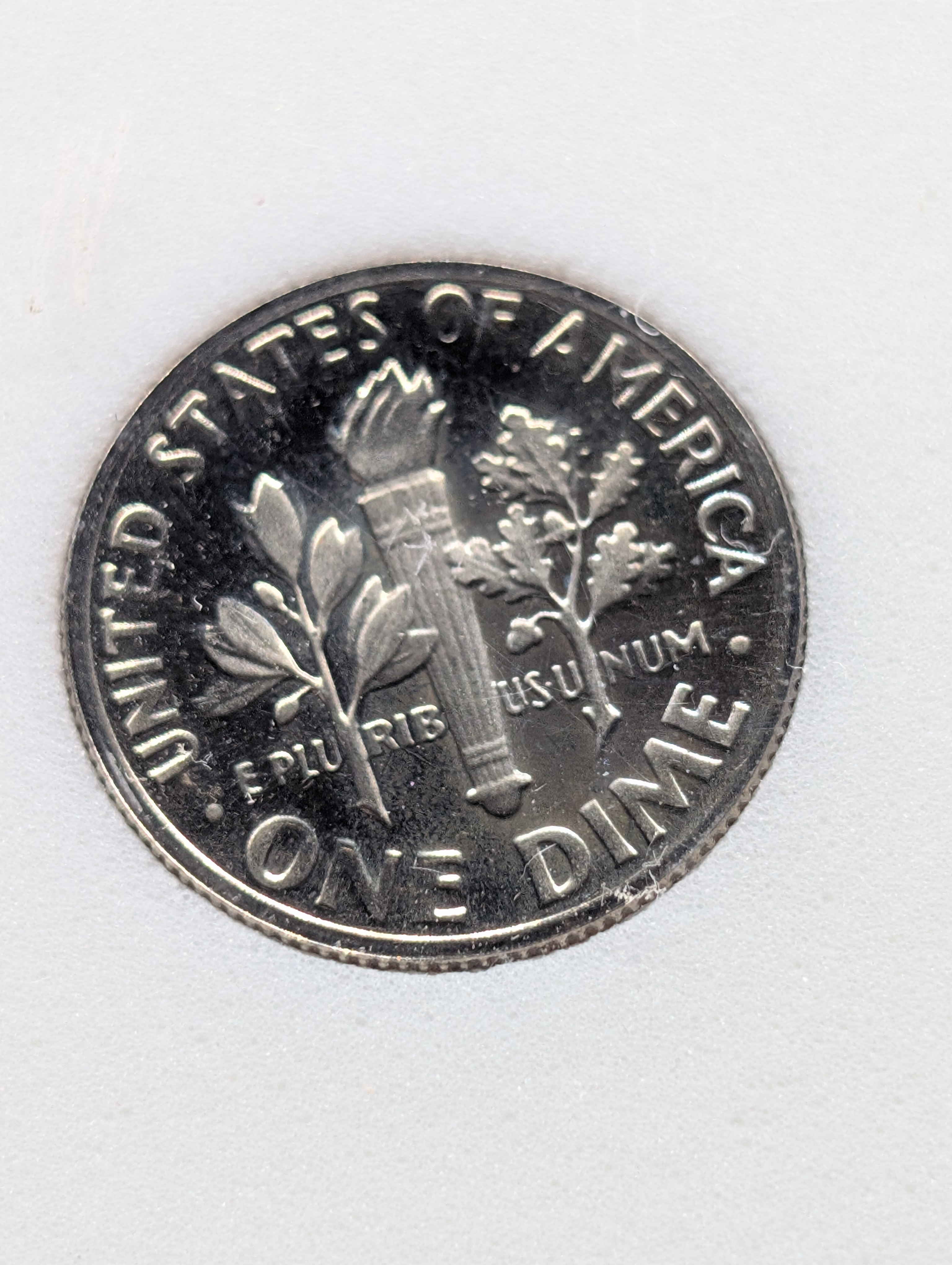 1974-S Roosevelt Dime - Slabbed International Numismatic Bureau - GEM PROOF