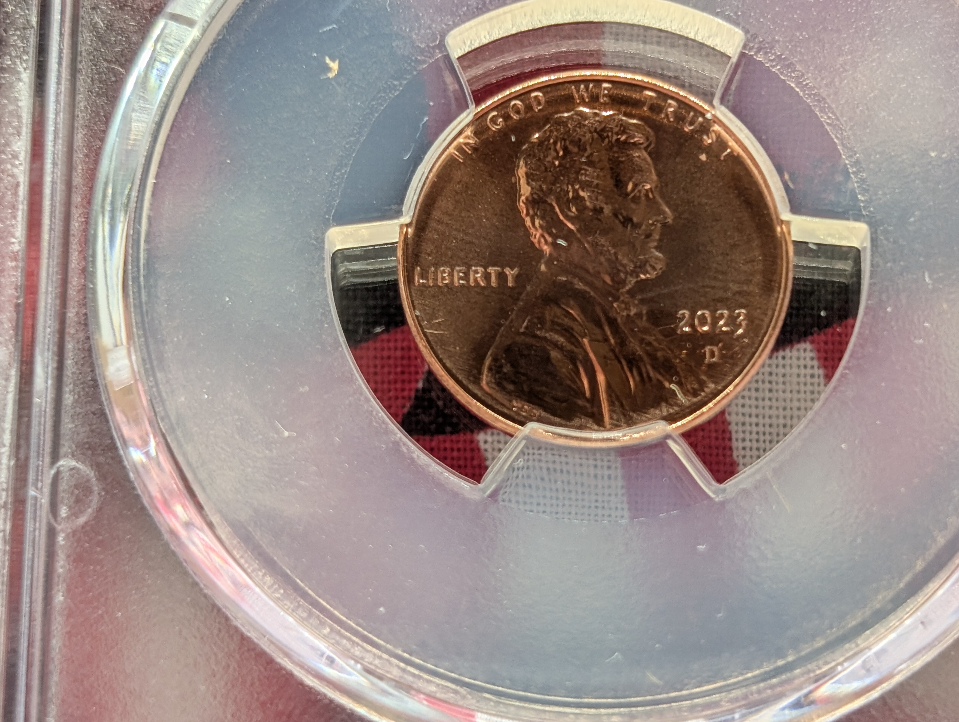 2023-D Lincoln Shield Cent - PCGS MS66 RD - First Strike