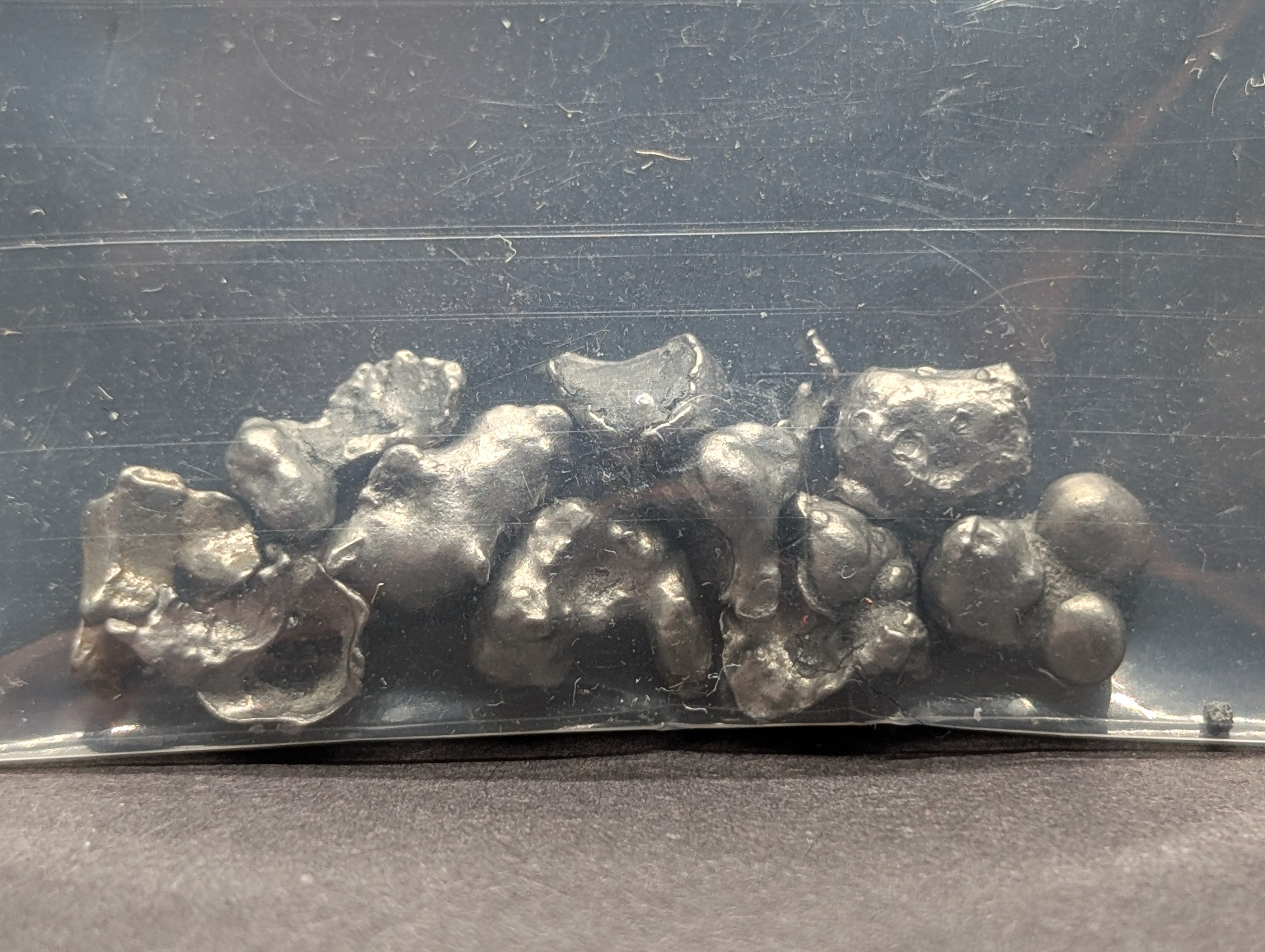 (10) Shooting Star Fragment Meteorite Space Rocks From Campo de Cielo, Argentina That Fell 2500 BC