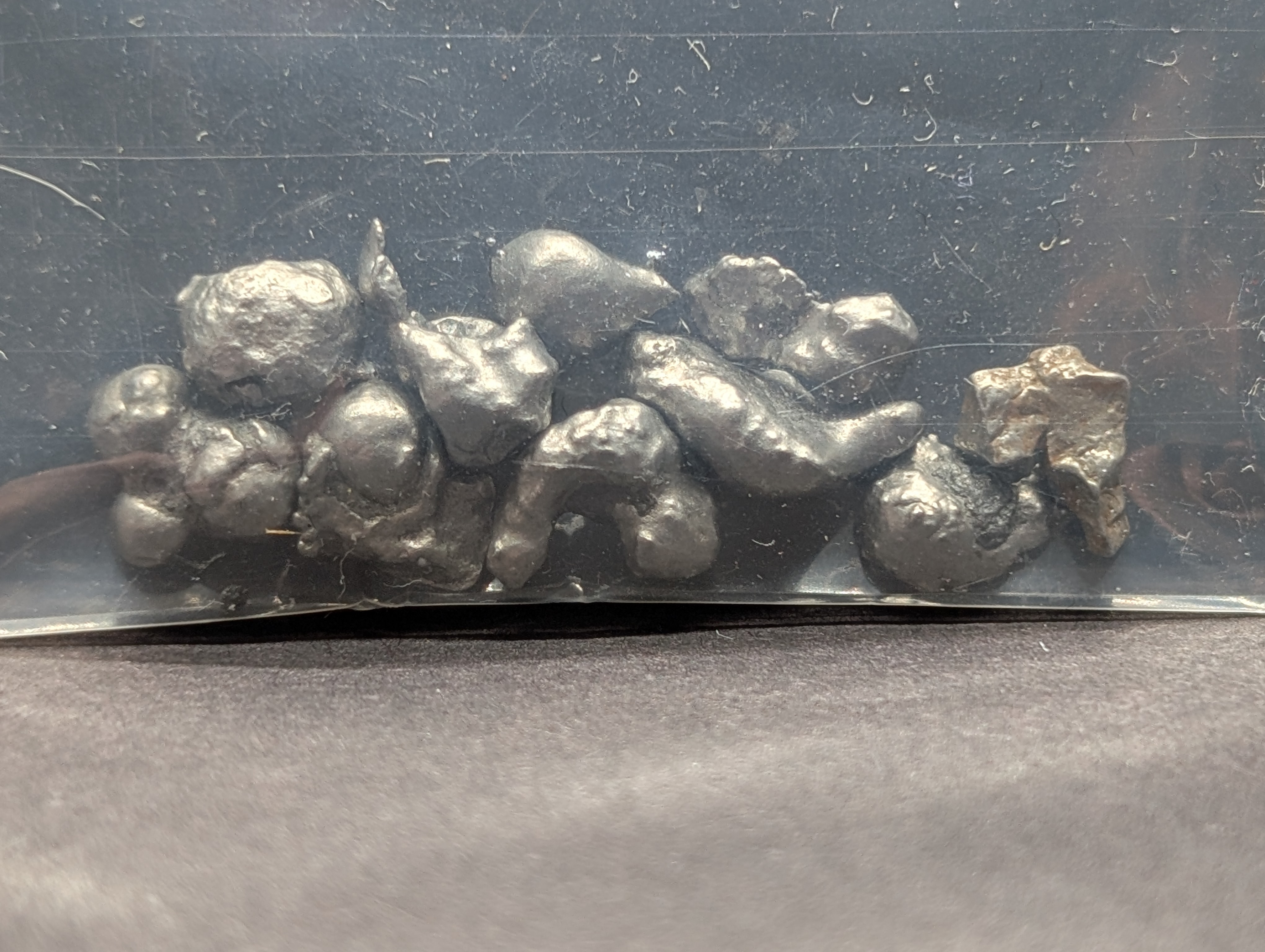 (10) Shooting Star Fragment Meteorite Space Rocks From Campo de Cielo, Argentina That Fell 2500 BC