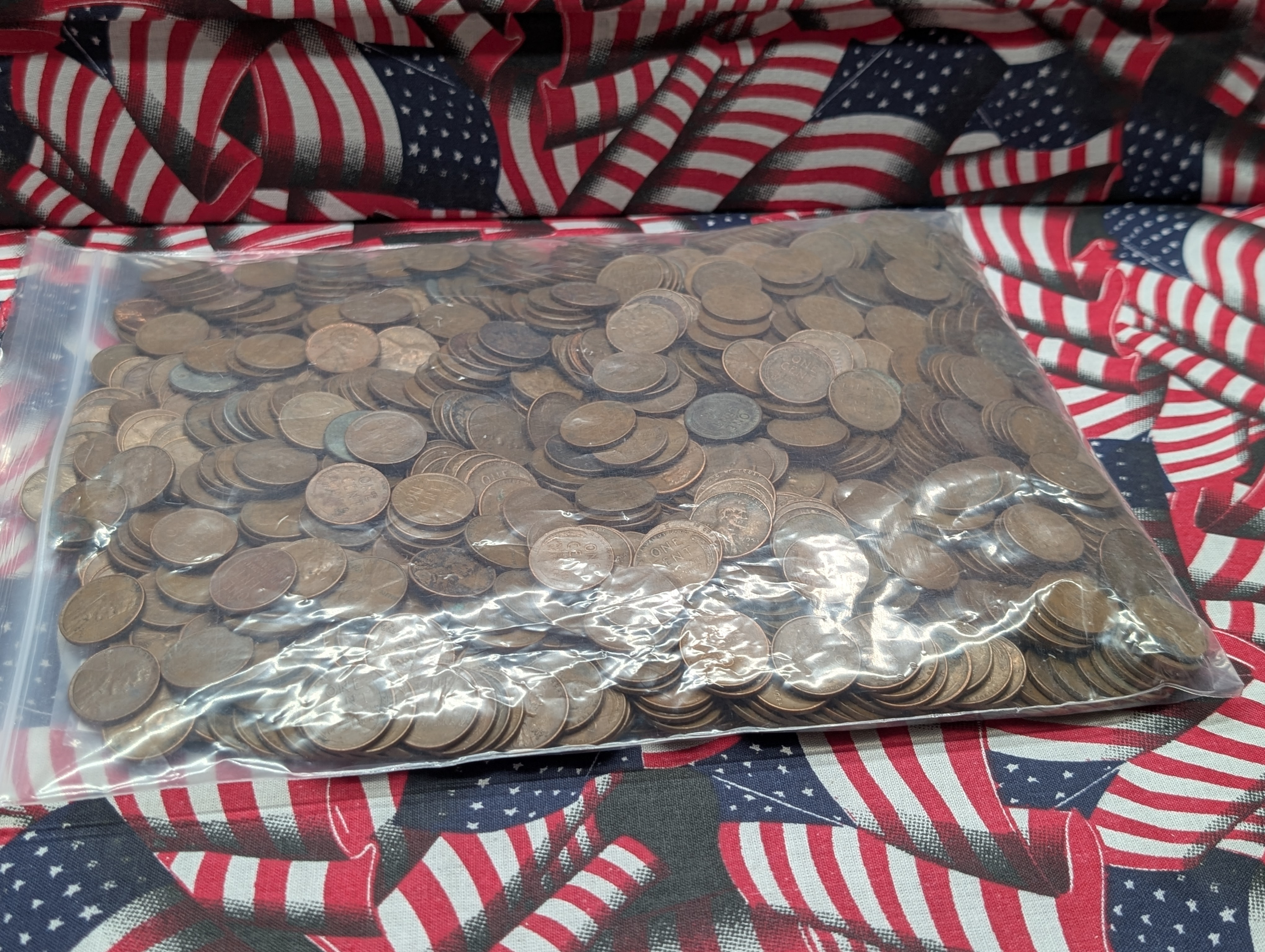 Bag of 1,000 Lincoln Wheat Cents