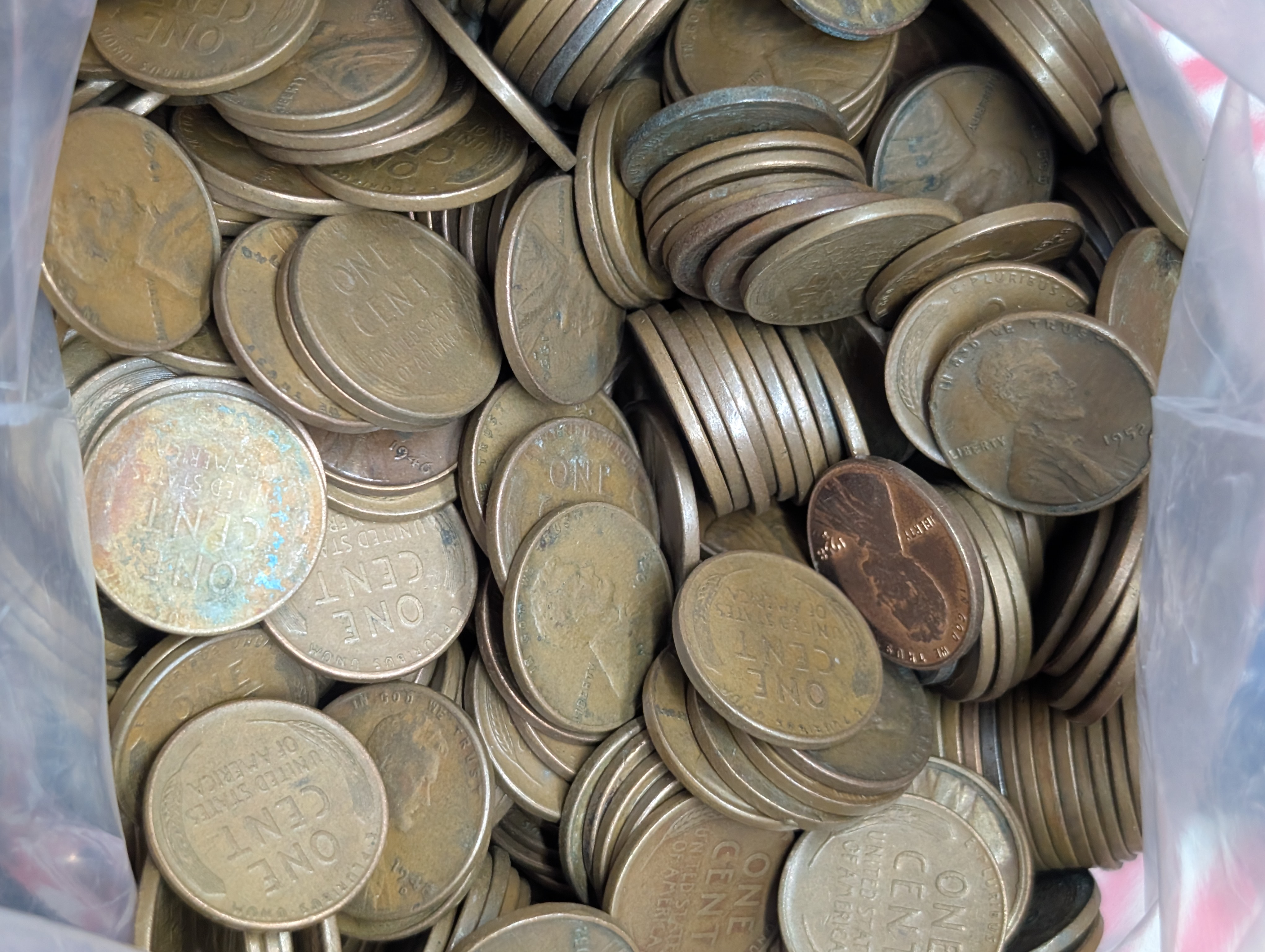 Bag of 1,000 Lincoln Wheat Cents
