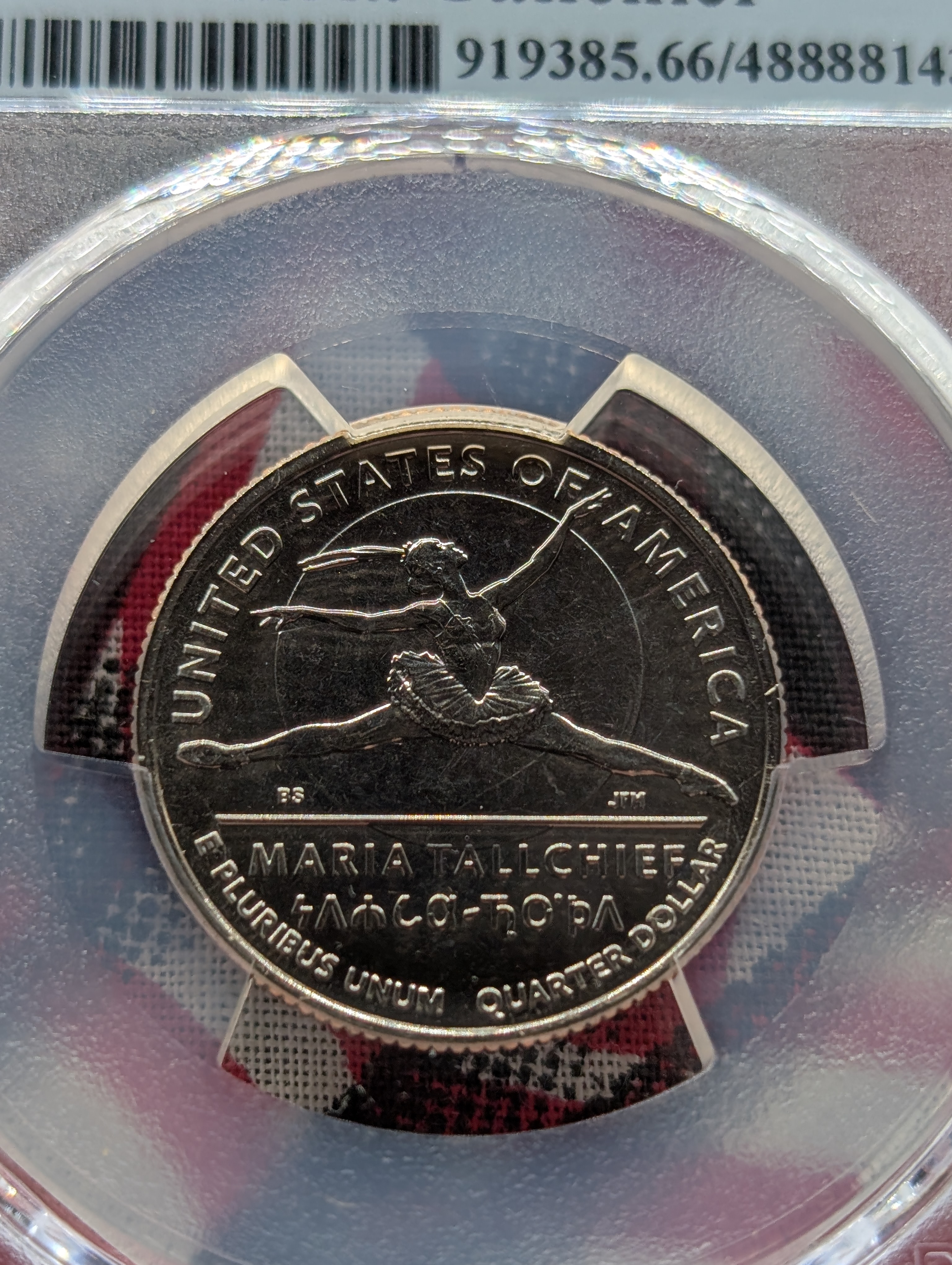 2023-P Maria Tallchief Quarter - PCGS MS66 - First Strike