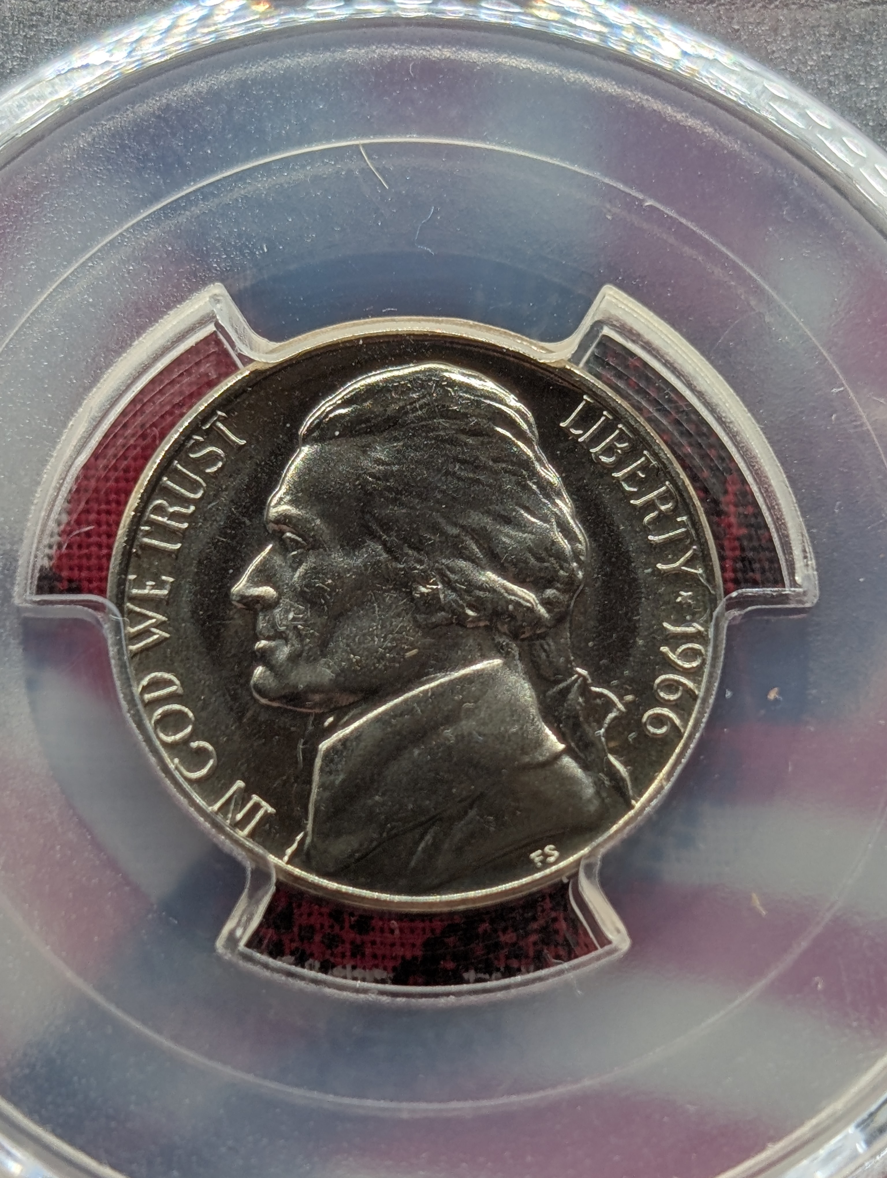 1966 SMS Jefferson Nickel - PCGS SP66