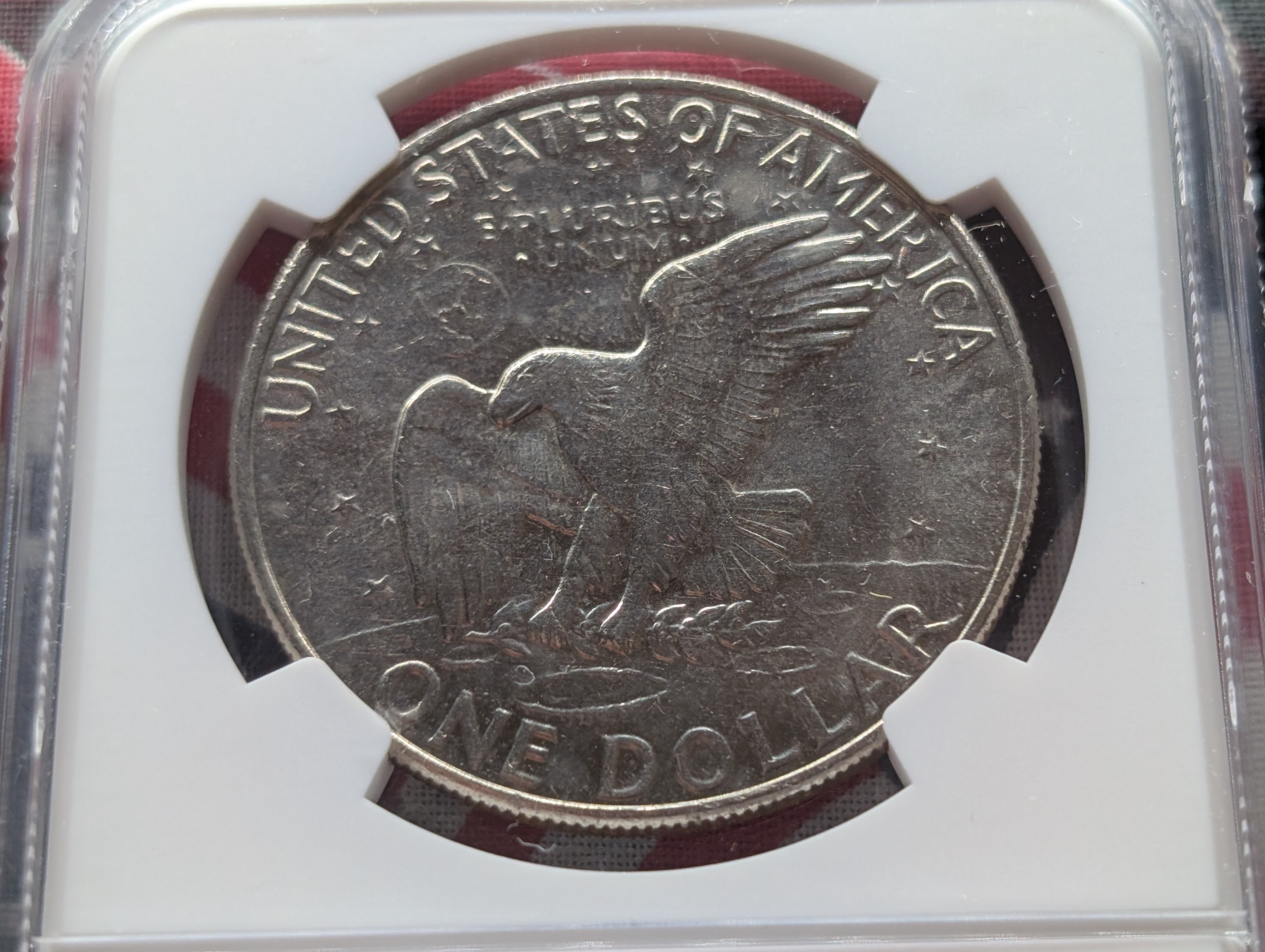 1972-D Eisenhower Dollar - NGC MS65