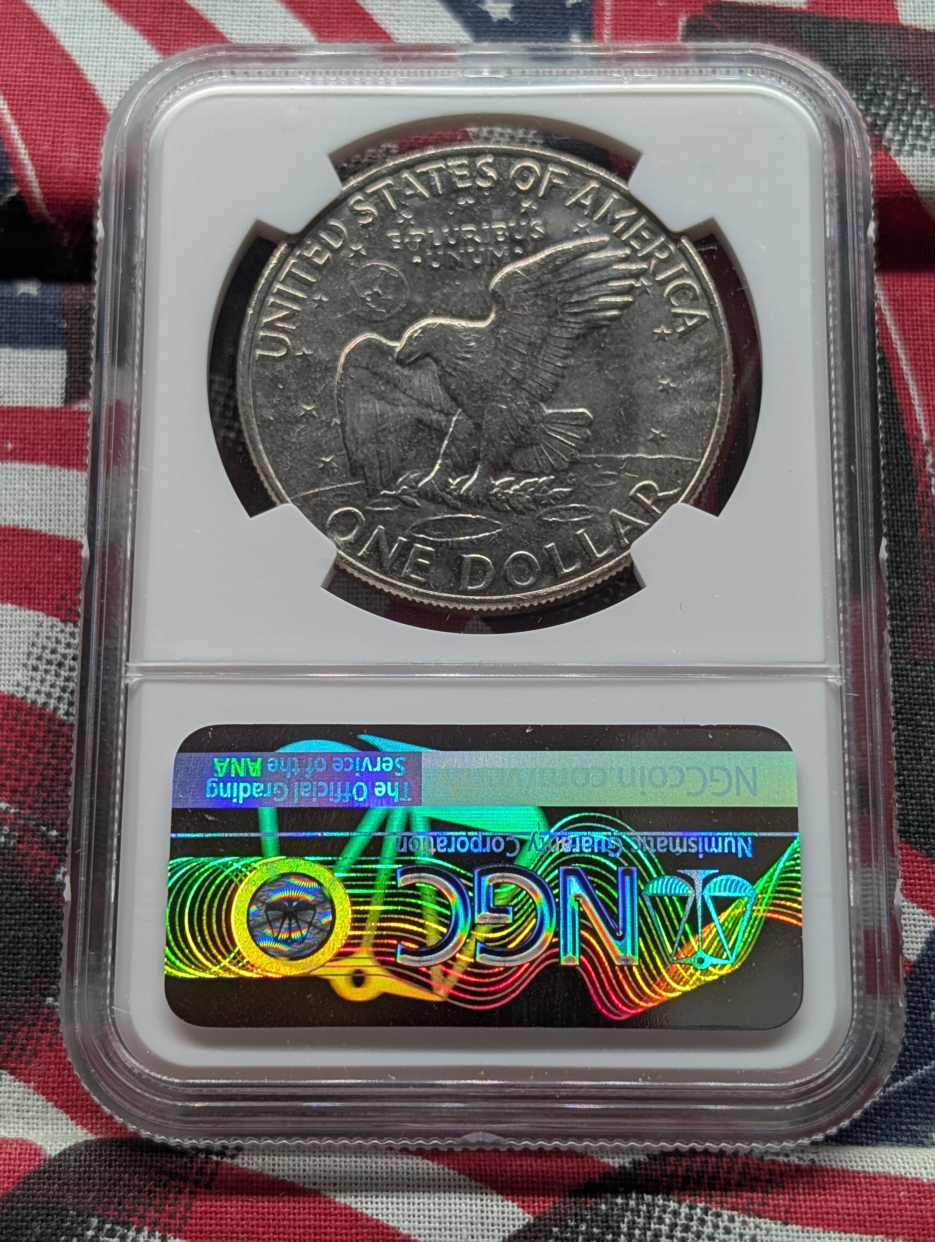 1972-D Eisenhower Dollar - NGC MS65
