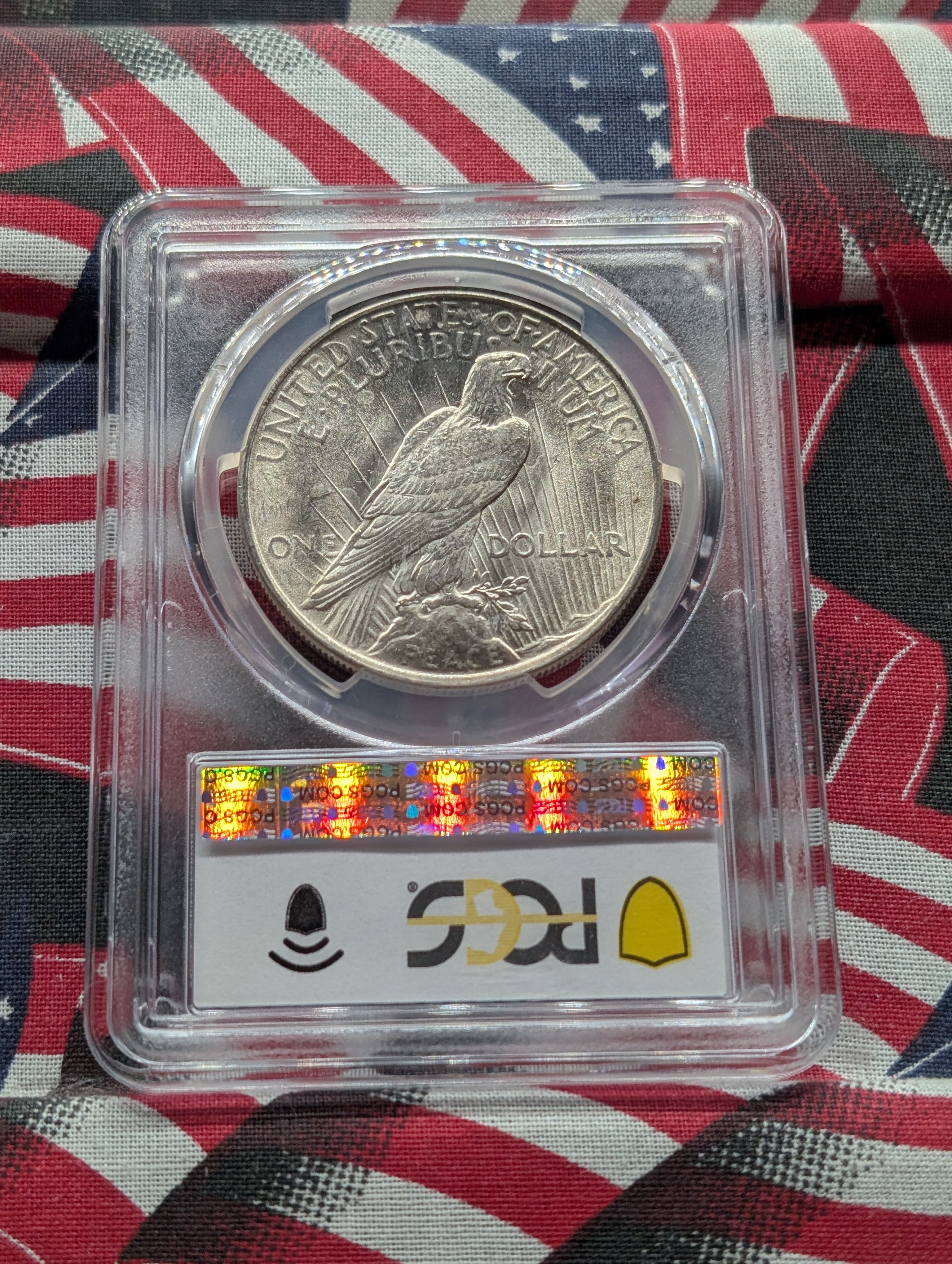 1922 Peace 90% Silver Dollar - PCGS MS62