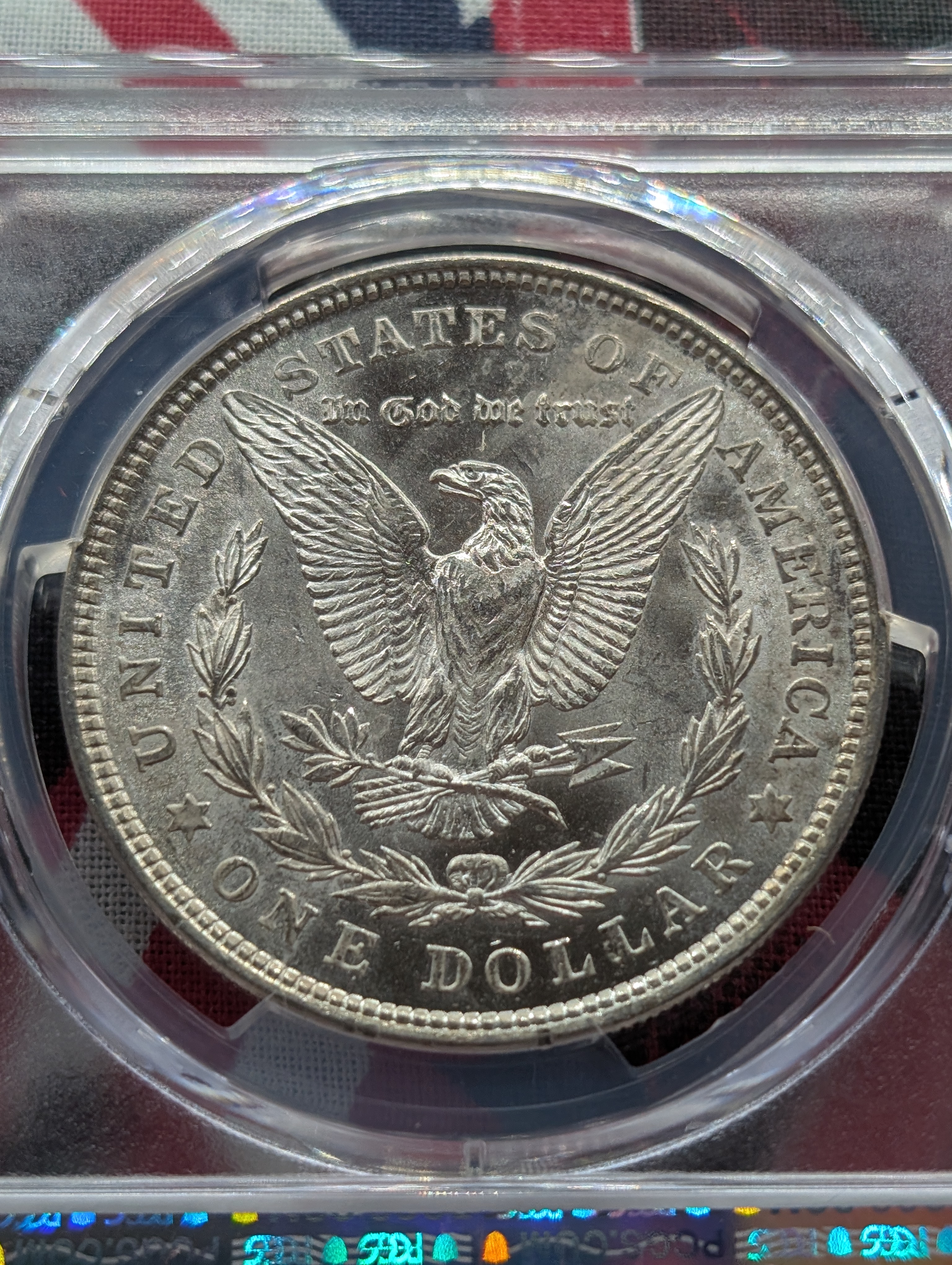 1921 Morgan Silver Dollar - PCGS MS62
