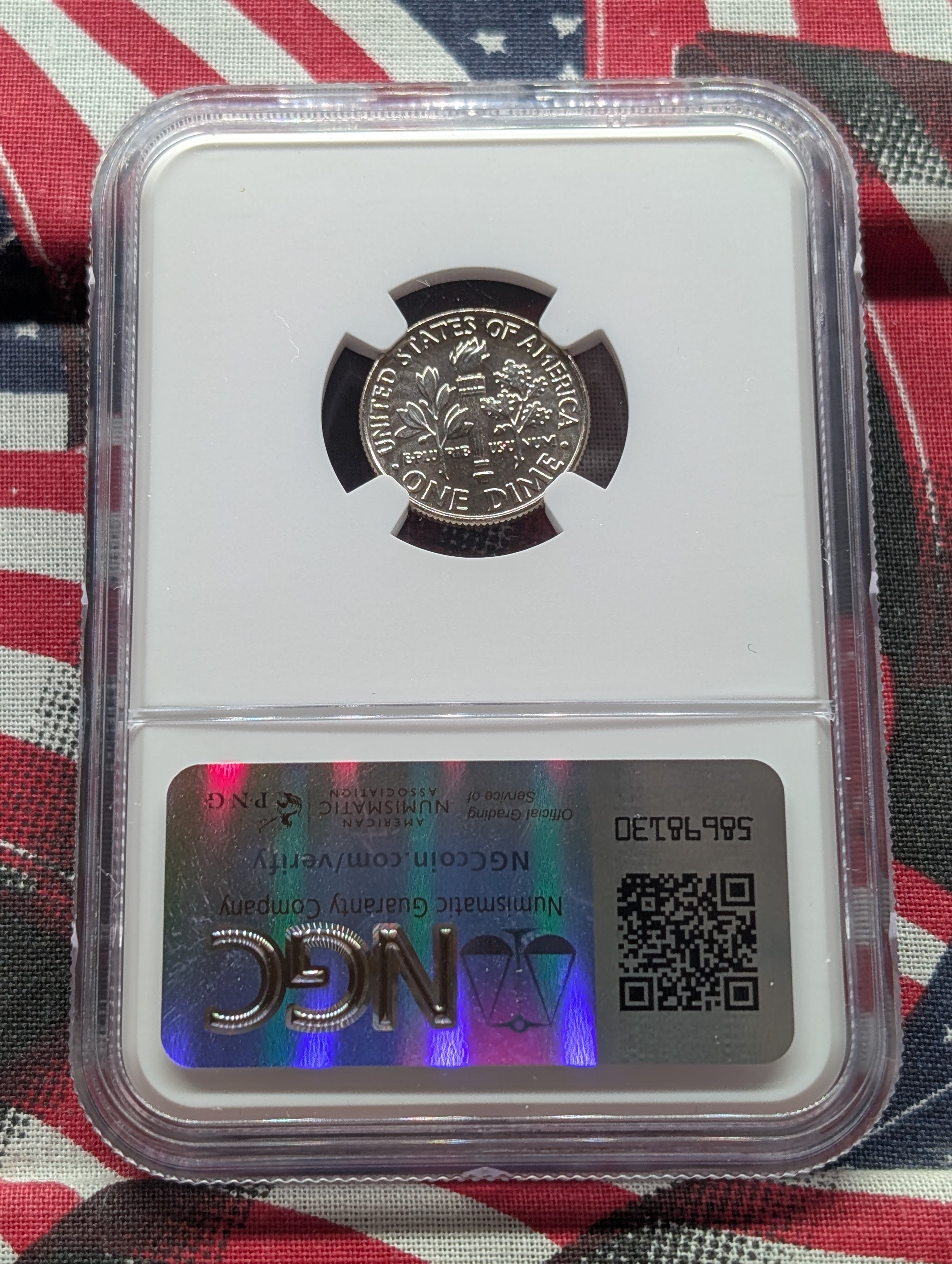 2022-P Roosevelt Dime - NGC MS69 FT