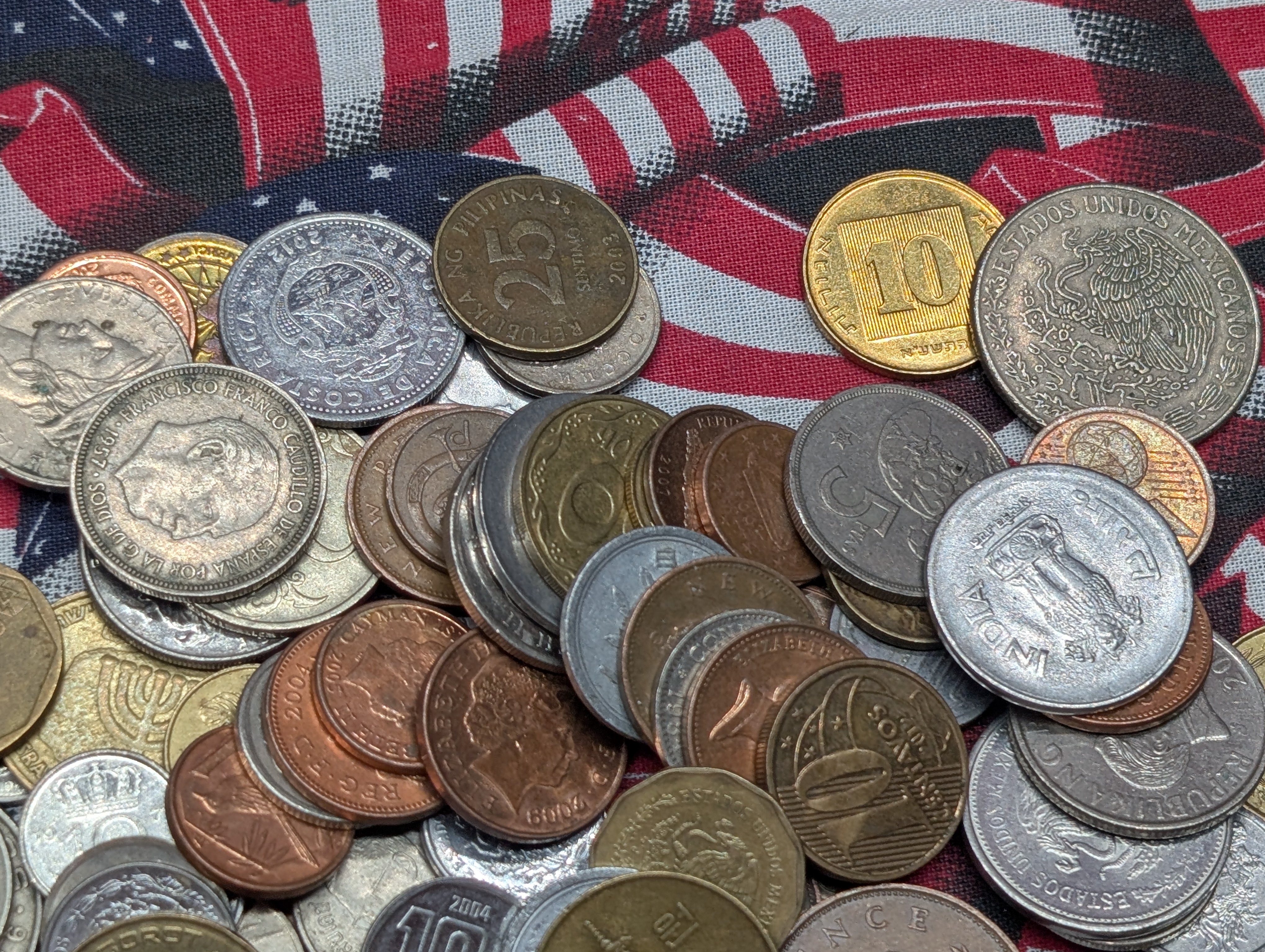1.4 Lbs. of Various Vintage & Modern World Coins