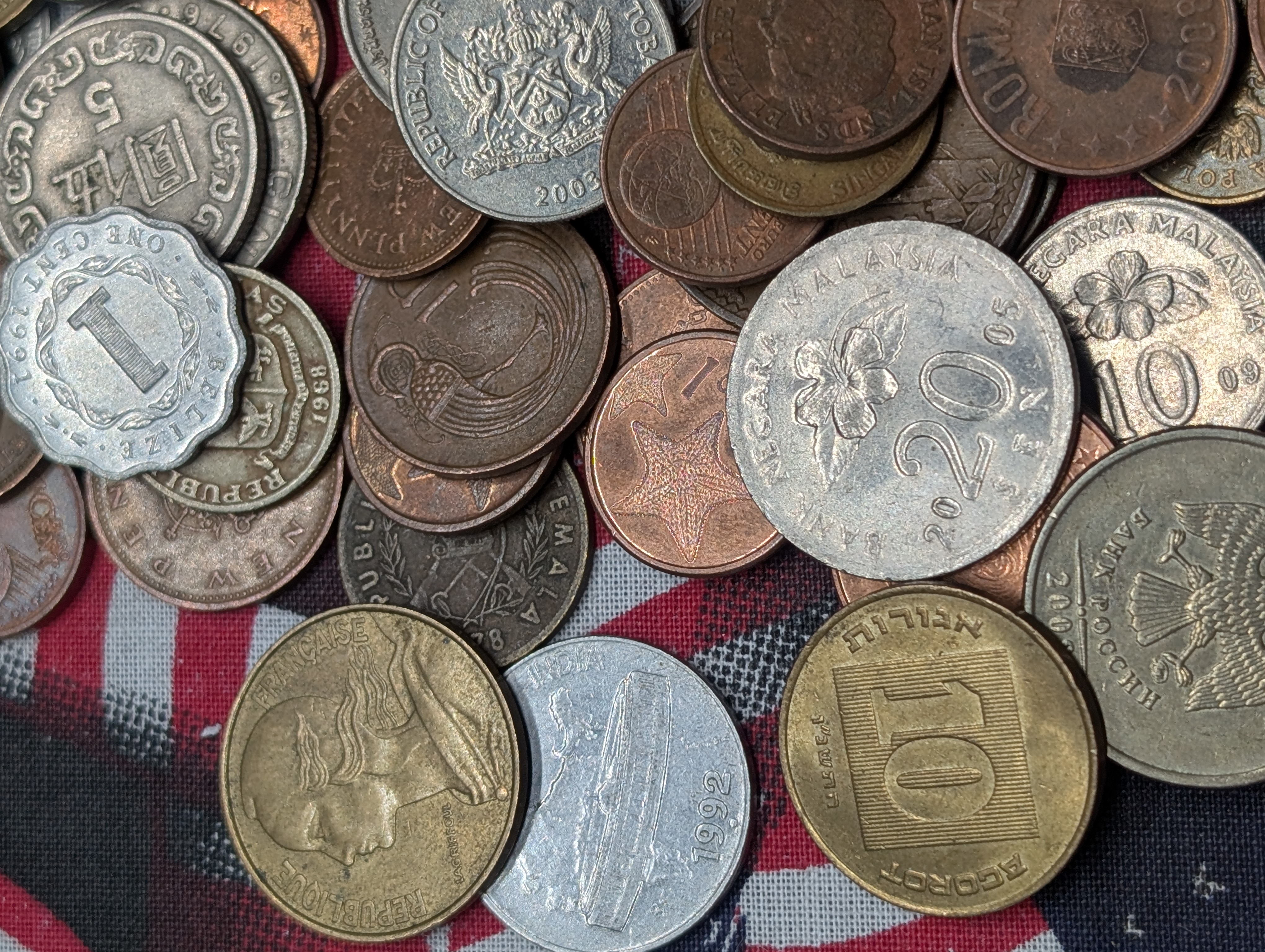 1.4 Lbs. of Various Vintage & Modern World Coins