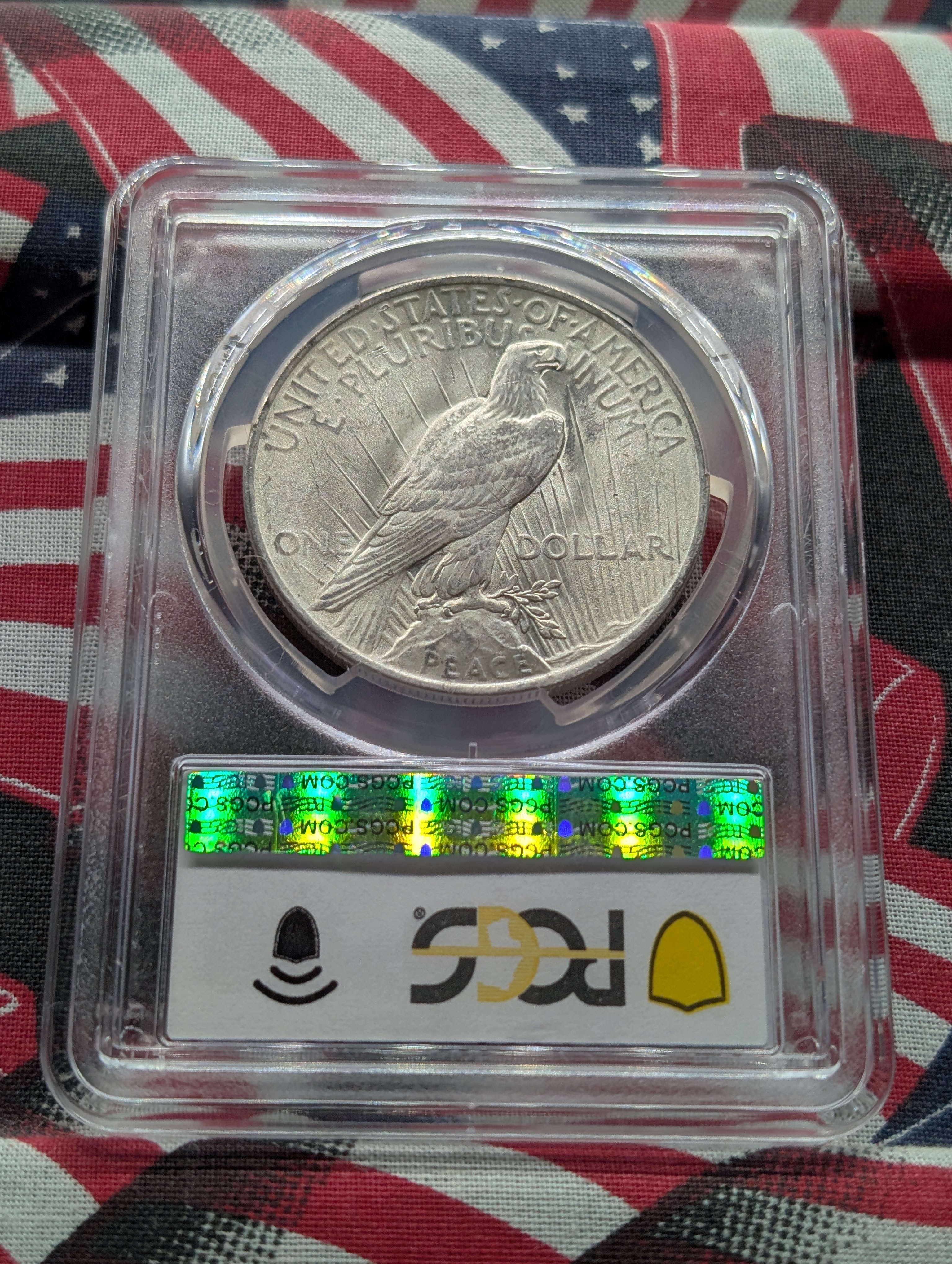 1923 Peace Silver Dollar - PCGS MS62