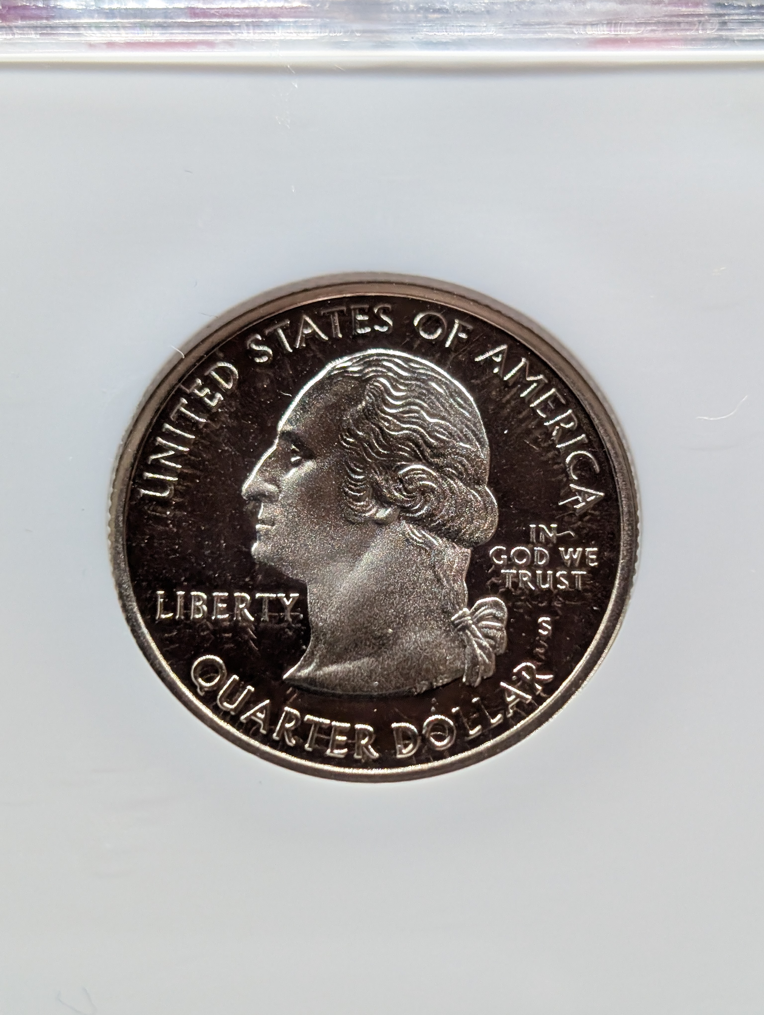 2001-S Clad PROOF North Carolina Statehood Quarter - NGC PF69 ULTRA CAMEO