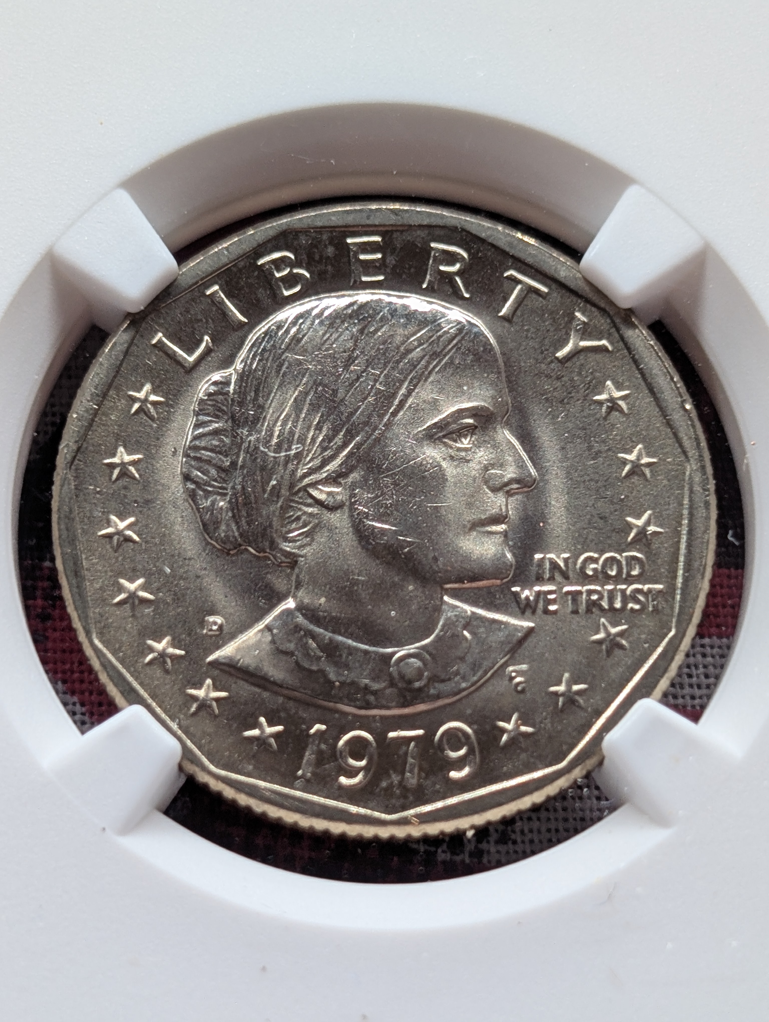 1979-D Susan B. Anthony Dollar - NGC MS65