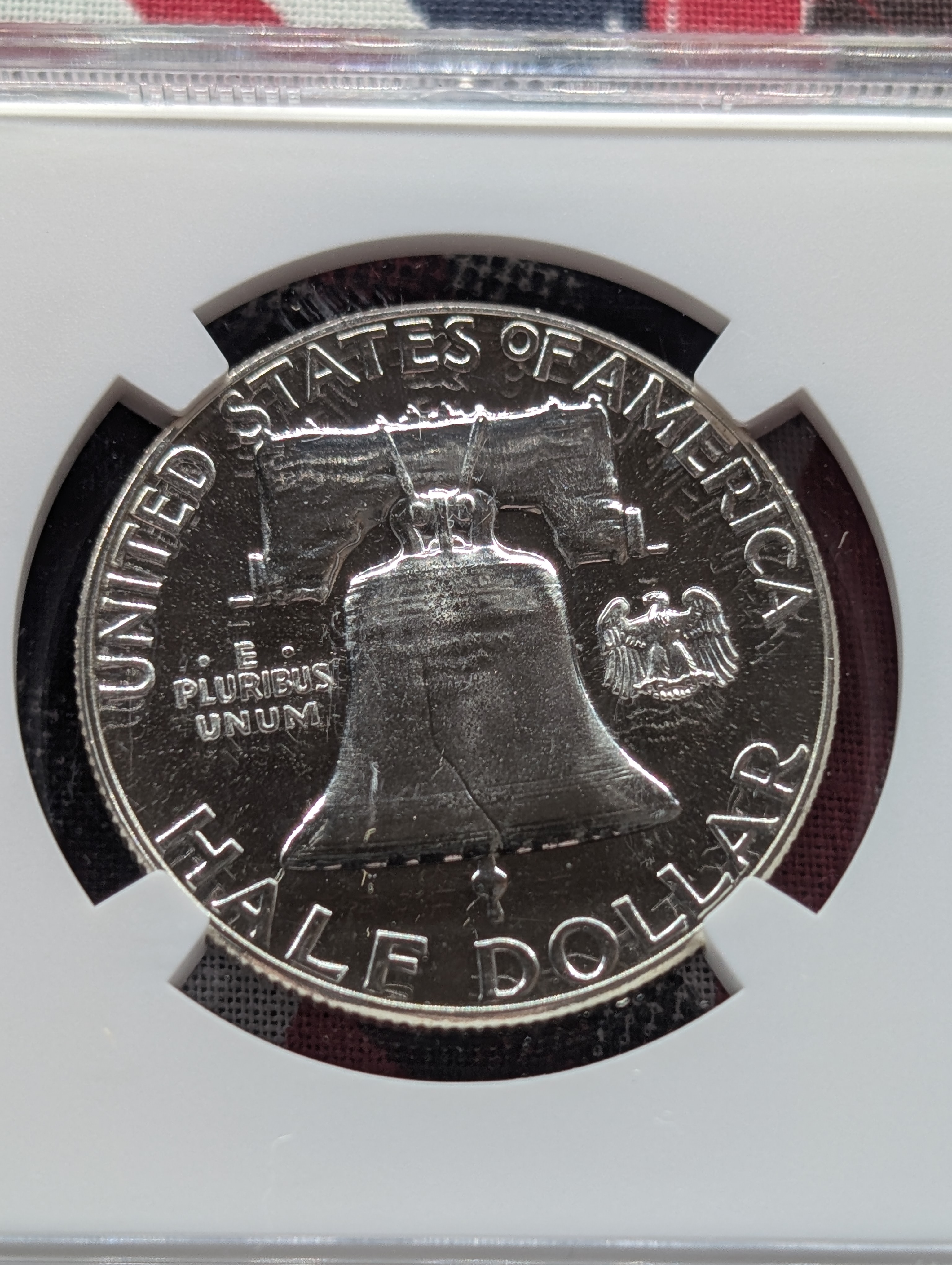 1960 PROOF Franklin 90% Silver Half Dollar - NGC PF67
