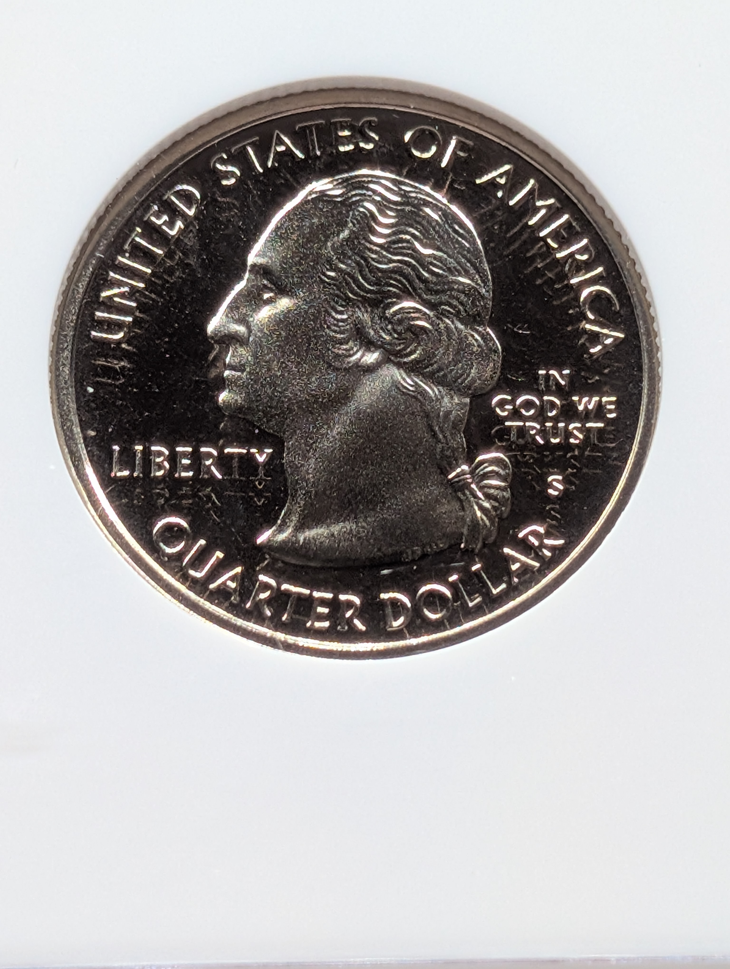 2001-S Clad PROOF Vermont Statehood Quarter - NGC PF69 ULTRA CAMEO