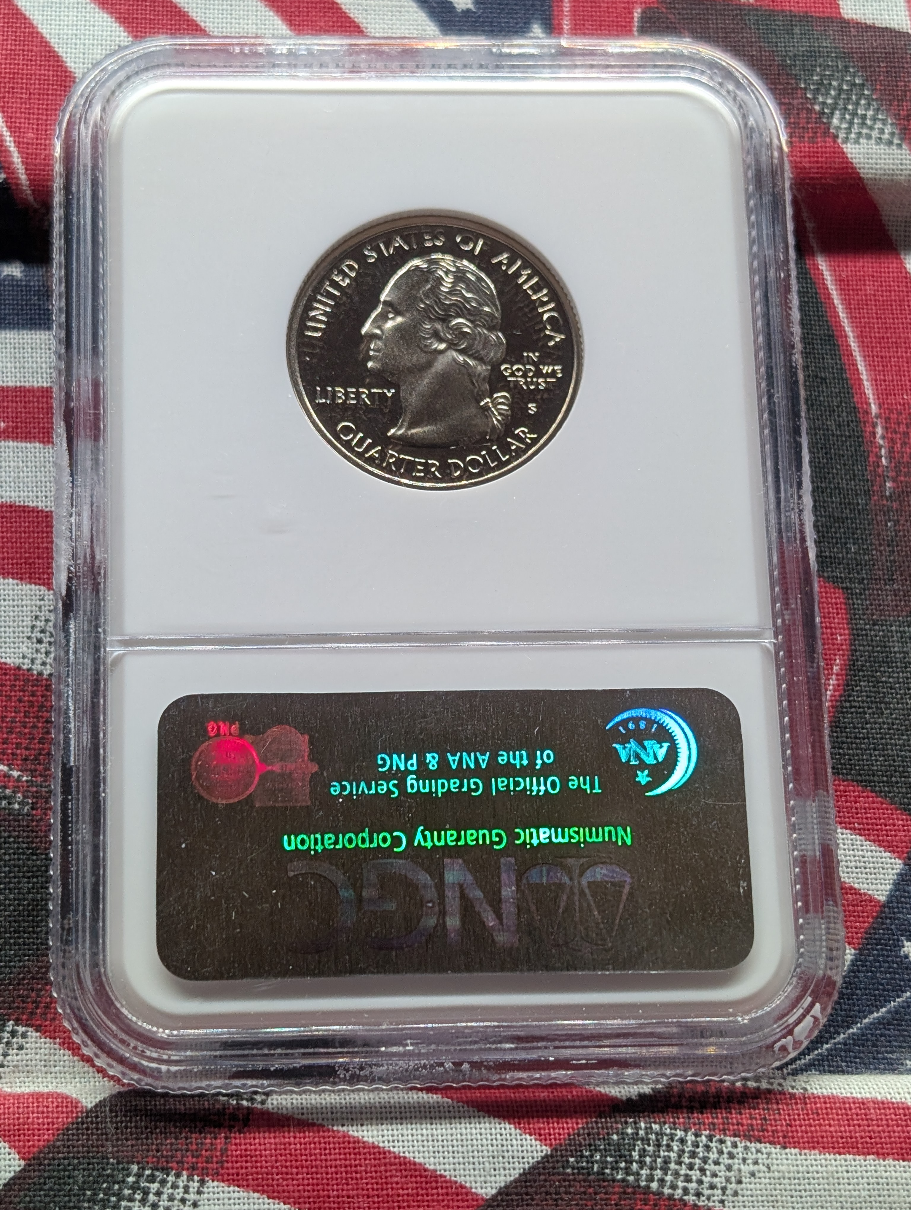 2001-S Clad PROOF Vermont Statehood Quarter - NGC PF69 ULTRA CAMEO