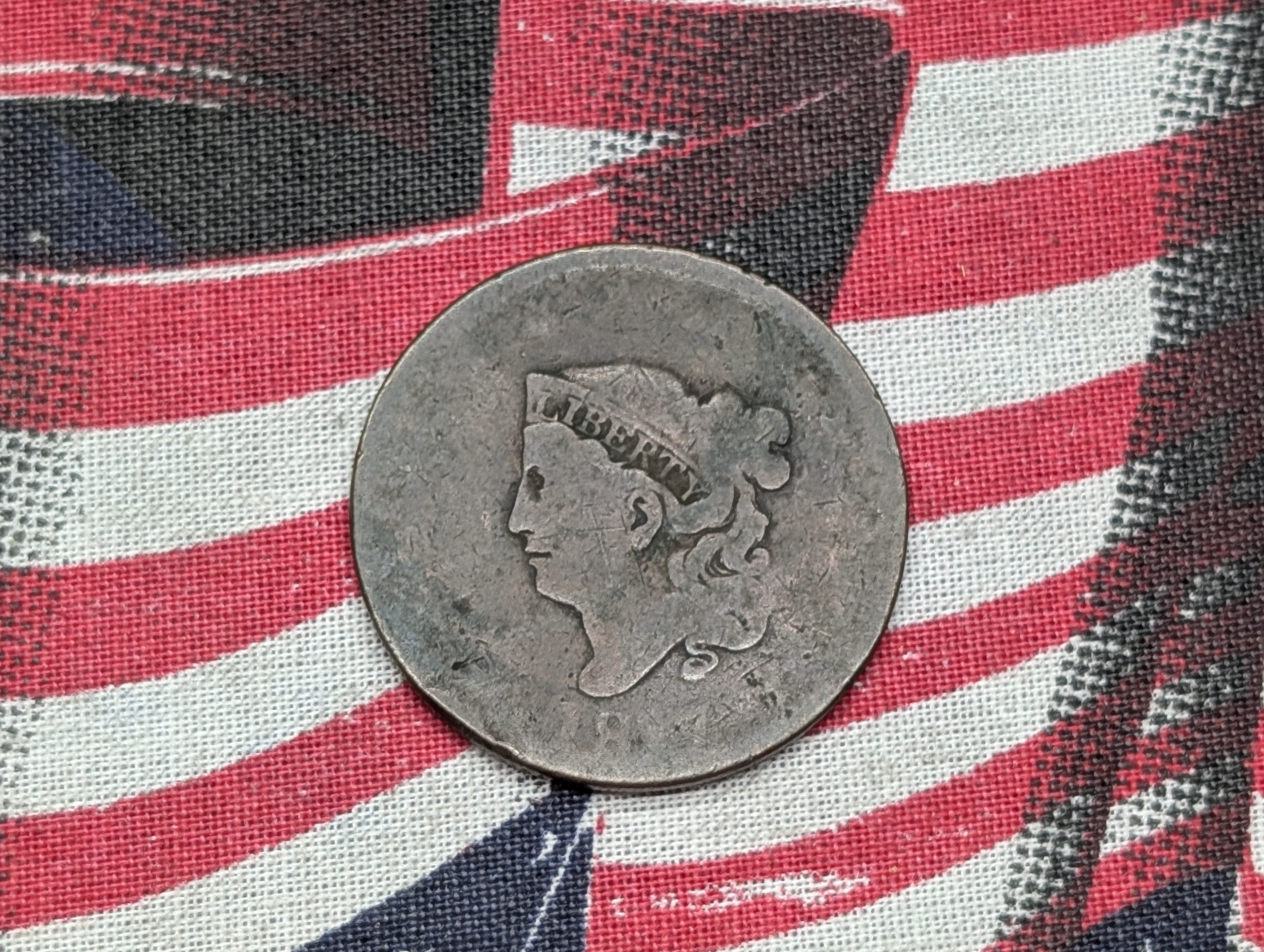 1817 Coronet Head Large Cent