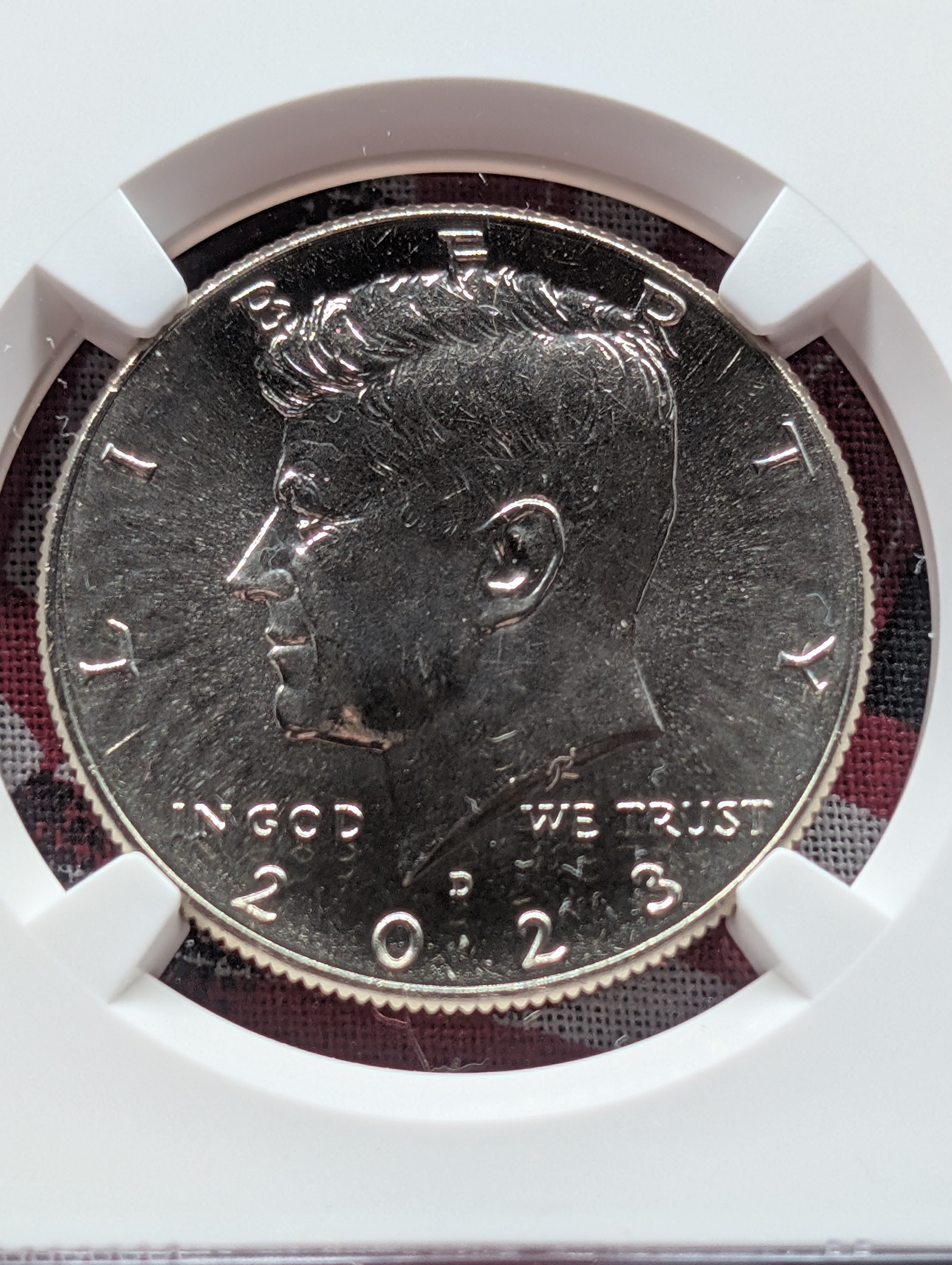 2023-D Kennedy Half Dollar - NGC MS69 - Early Release in Signature Case - From a 20-Coin Unc. Set