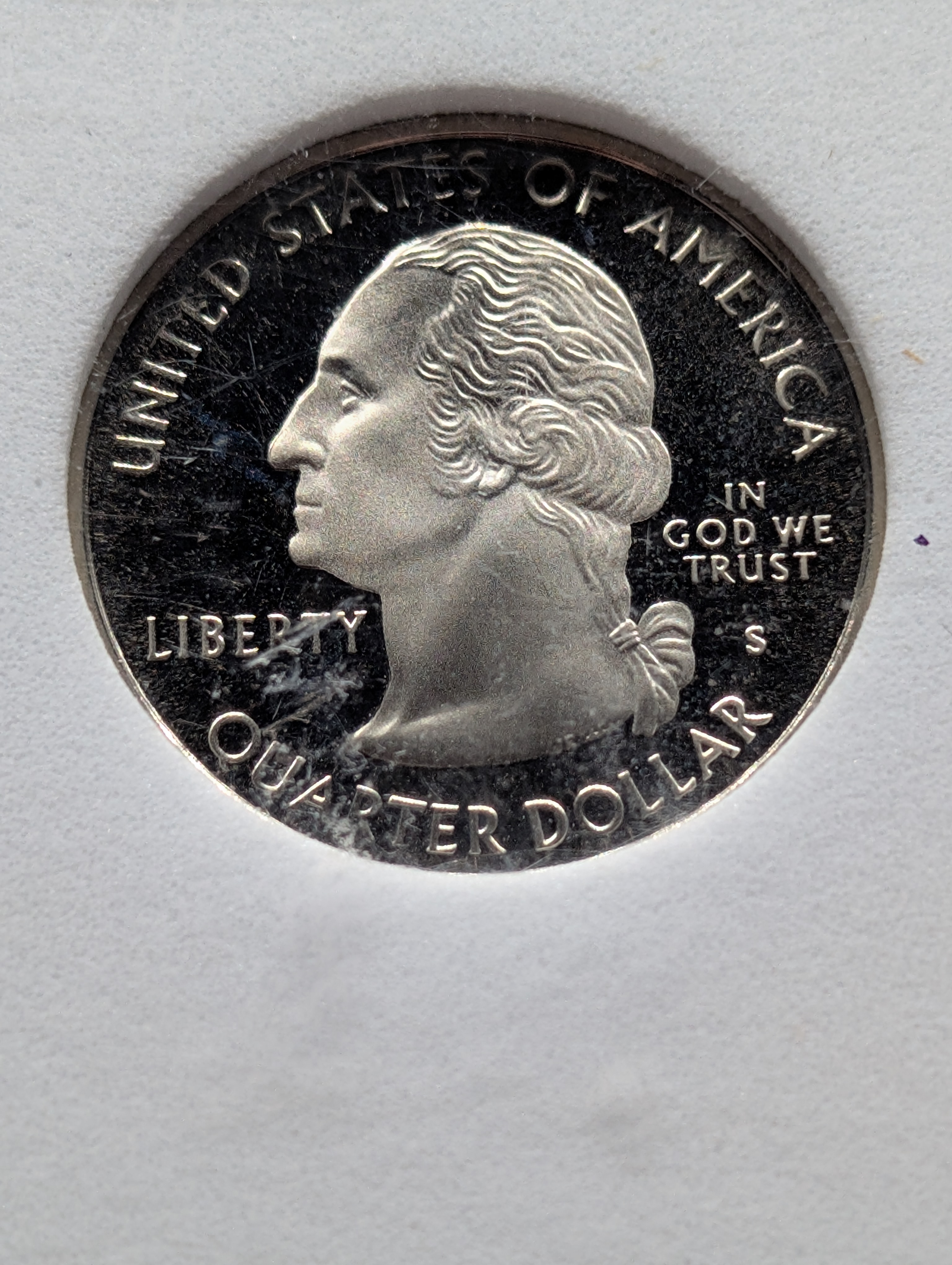 2005-S Clad PROOF Oregon Statehood Quarter - IGS Grading Cert. PR70 DCAM - 1st Day of Issue