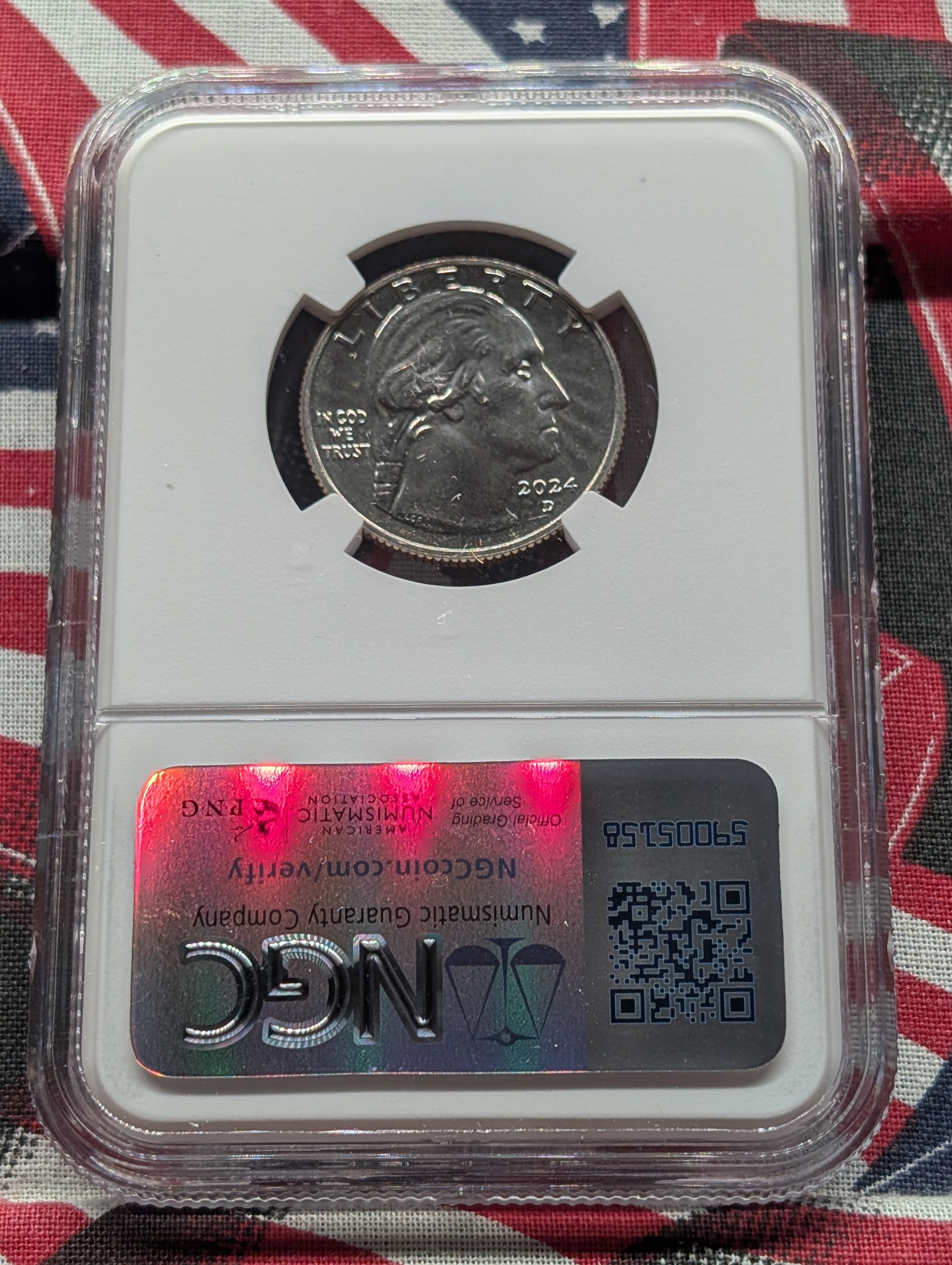 2024-D Celia Cruz Quarter - NGC MS68 - Early Release - From a 20-Coin Unc. Set